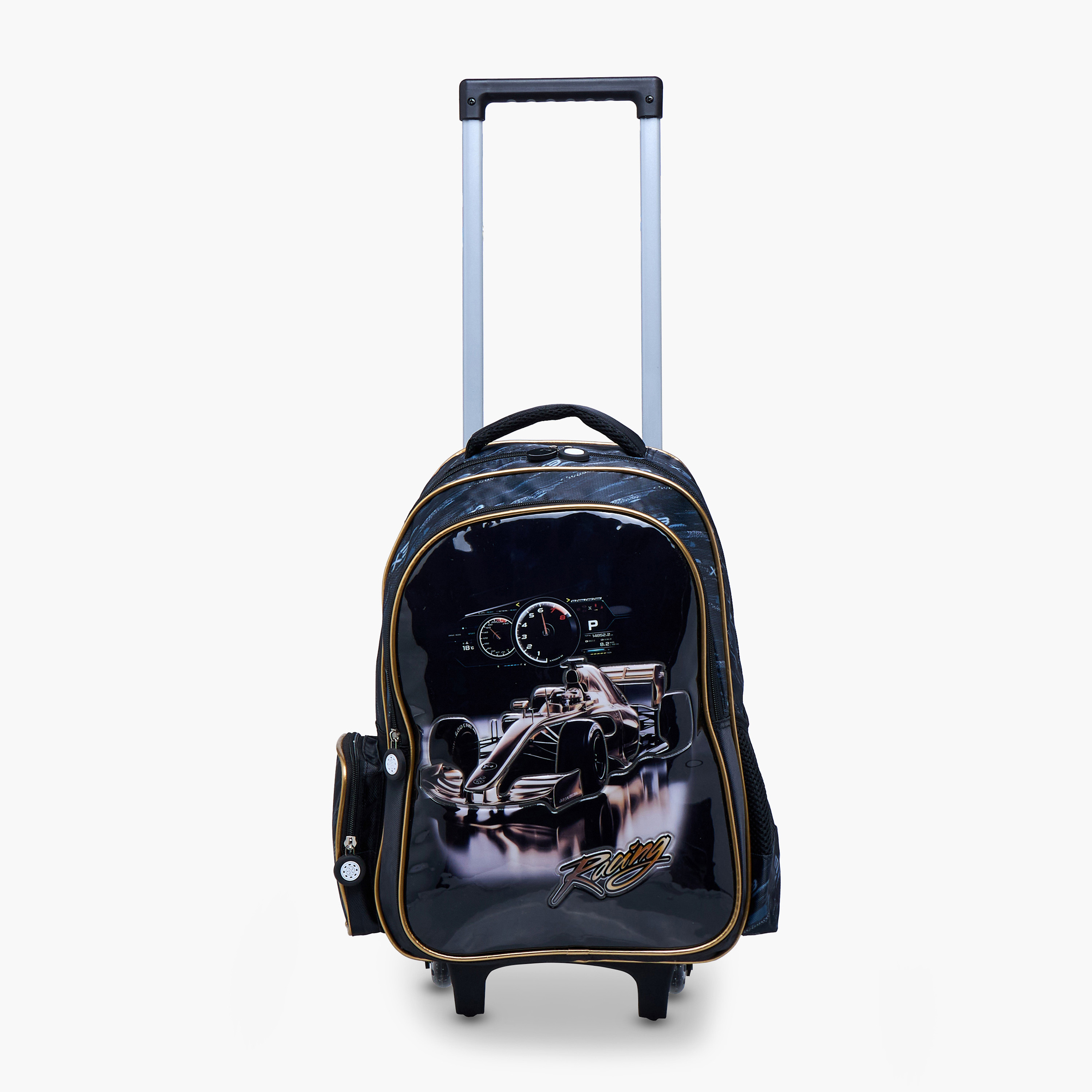 Juniors Printed 5-Piece School Trolley Bag Set for Boys 5-8 Years with Lunch Bag and Pencil Pouch -school-bagsandbackpacks-trolleybags-image-4