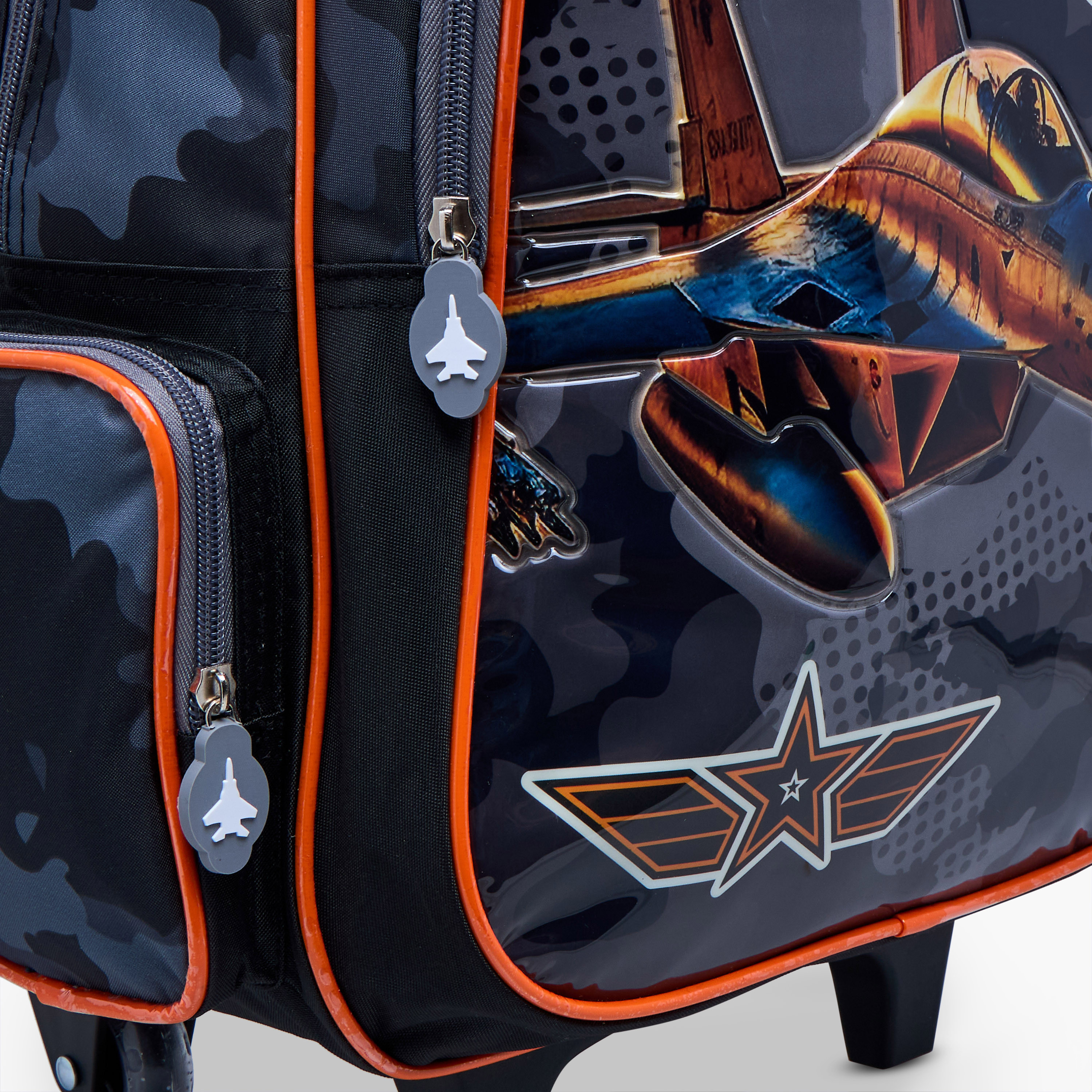 Juniors Printed 5-Piece School Trolley Bag Set for Boys 5-8 Years with Lunch Bag and Pencil Pouch -school-bagsandbackpacks-trolleybags-image-10