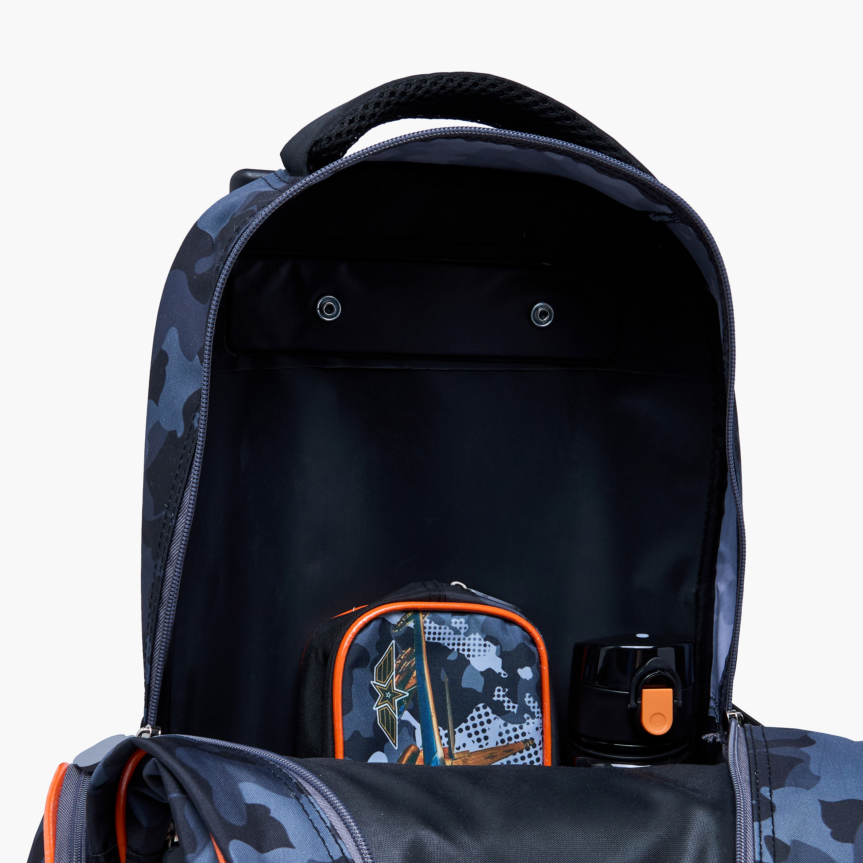 Juniors Printed 5-Piece School Trolley Bag Set for Boys 5-8 Years with Lunch Bag and Pencil Pouch -school-bagsandbackpacks-trolleybags-image-16