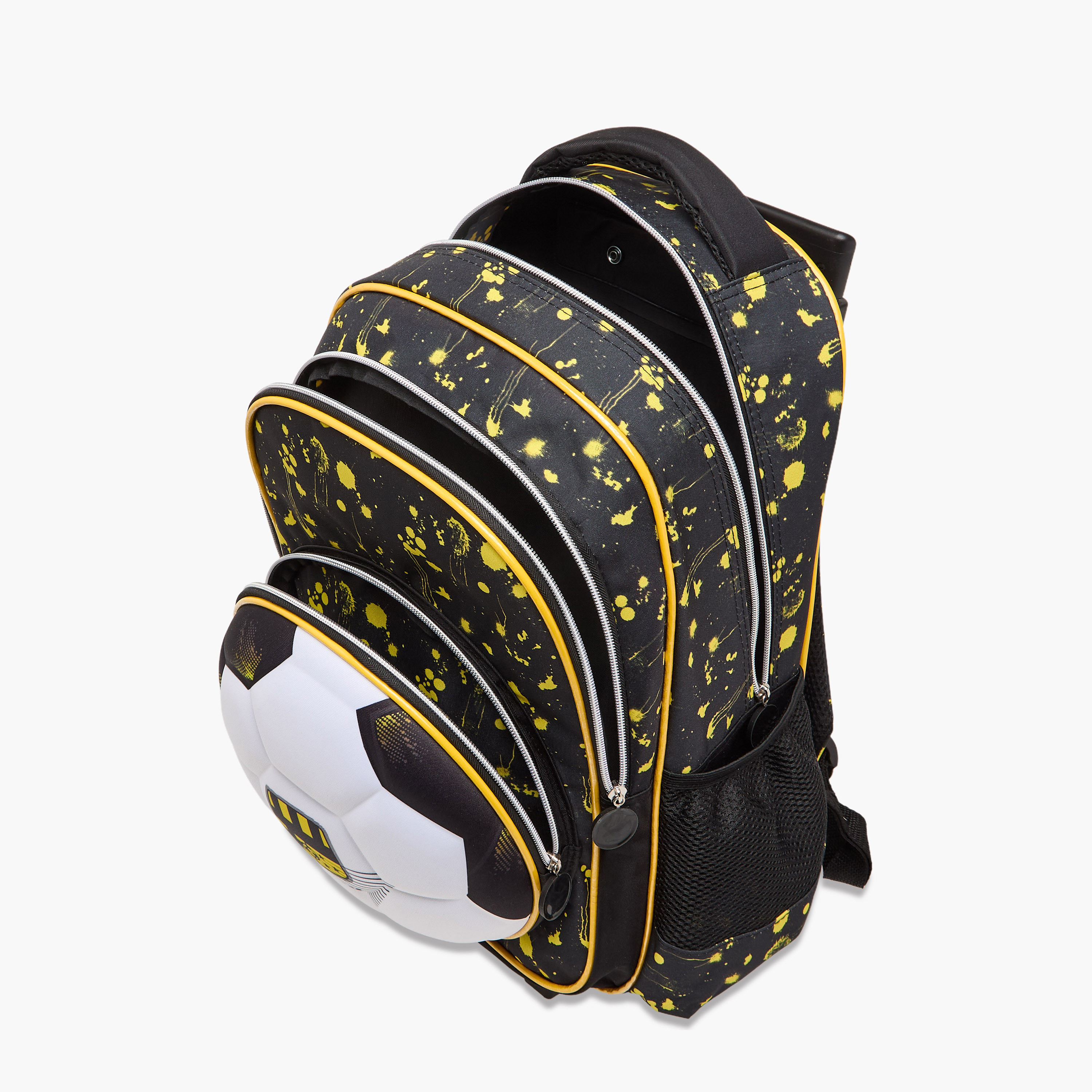 Juniors Football 5-Piece School Trolley Bag Set for Boys 5-8 Years with Lunch Bag and Pencil Pouch -school-bagsandbackpacks-trolleybags-image-14