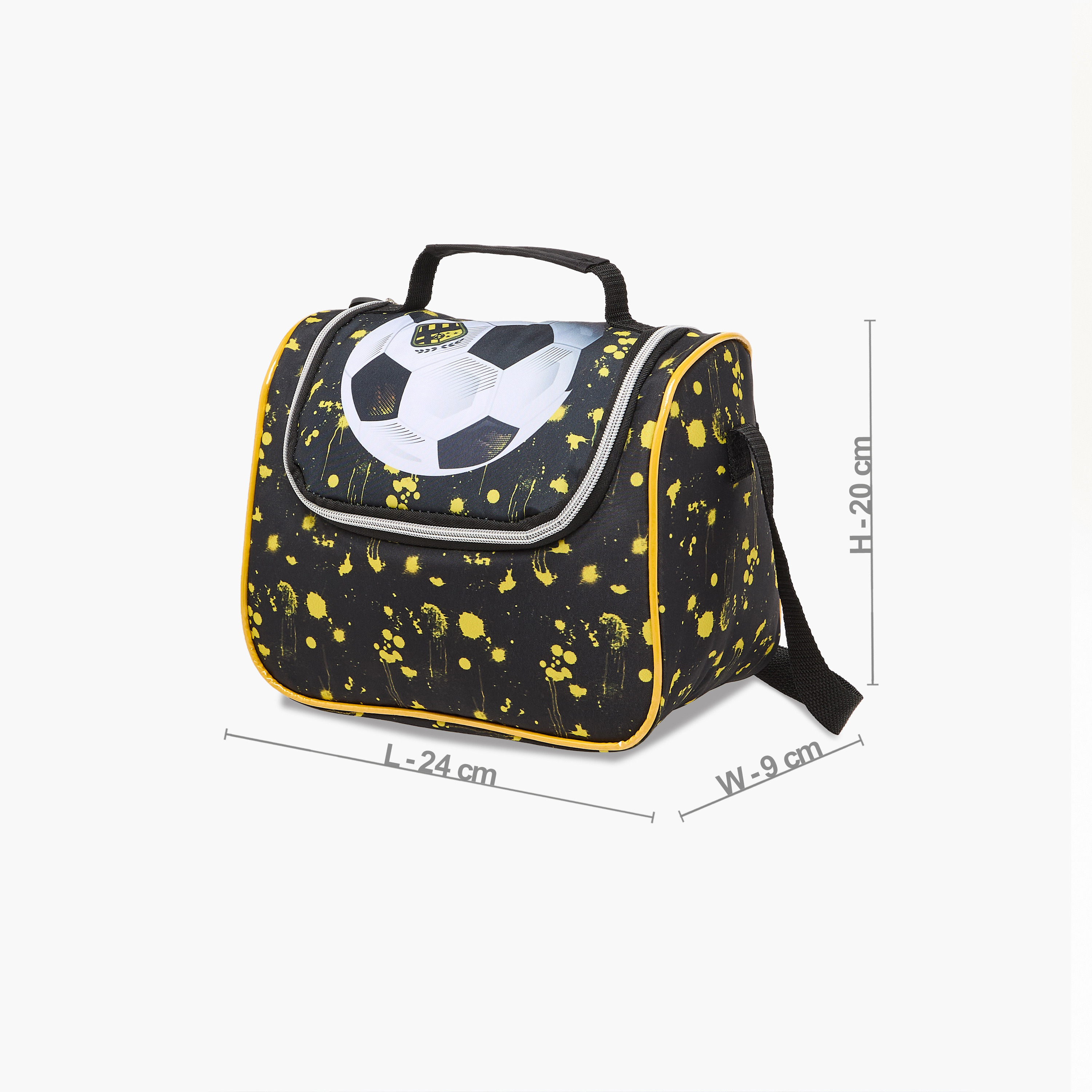 Juniors Football 5-Piece School Trolley Bag Set for Boys 5-8 Years with Lunch Bag and Pencil Pouch -school-bagsandbackpacks-trolleybags-image-17