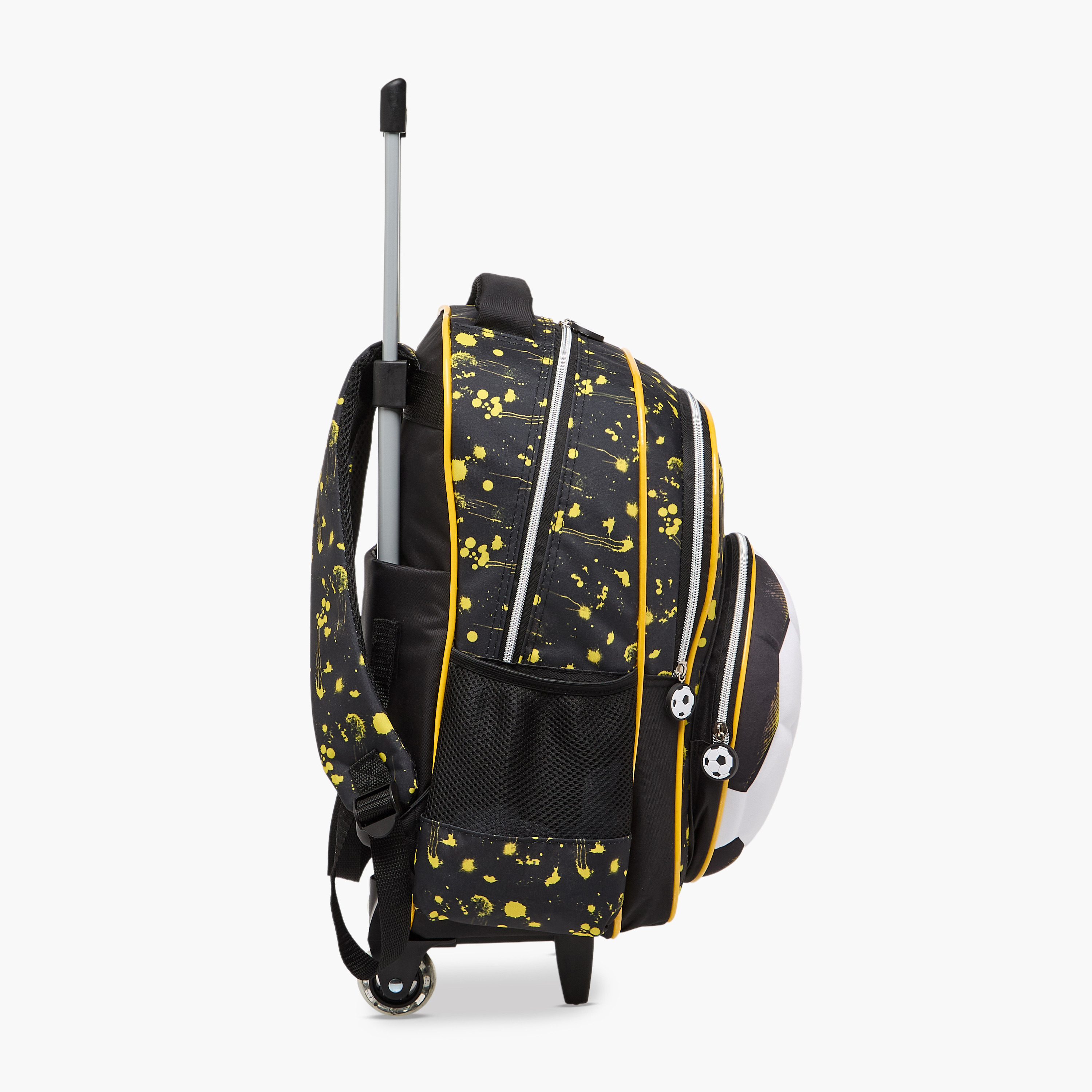 Juniors Football 5-Piece School Trolley Bag Set for Boys 5-8 Years with Lunch Bag and Pencil Pouch -school-bagsandbackpacks-trolleybags-image-4