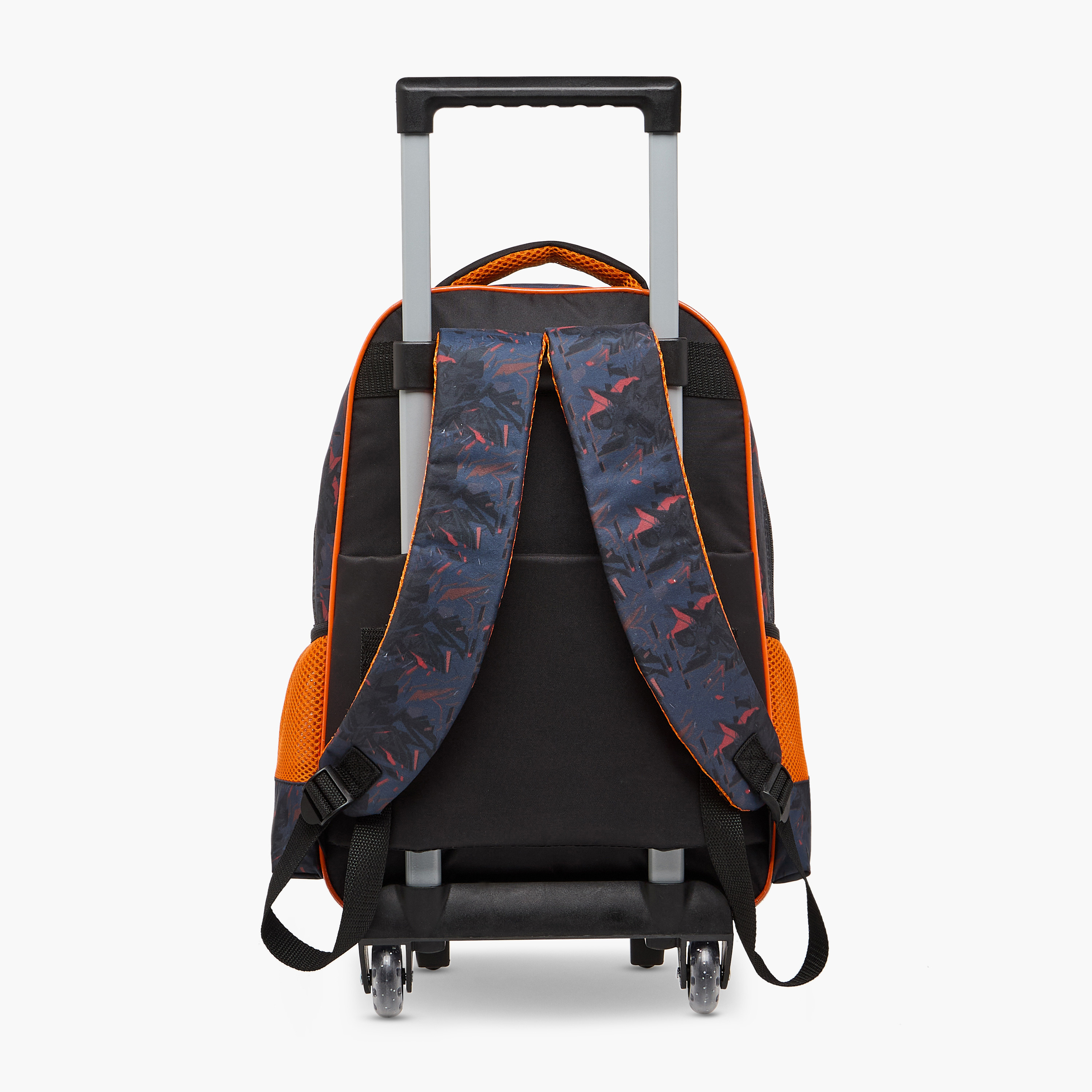 طقم شنطة ترولي مدرسية 5 قطع للأولاد 5-8 سنوات مع شنطة غداء ومقلمة بتصميم فضاء من جونيورز-school-bagsandbackpacks-trolleybags-image-5