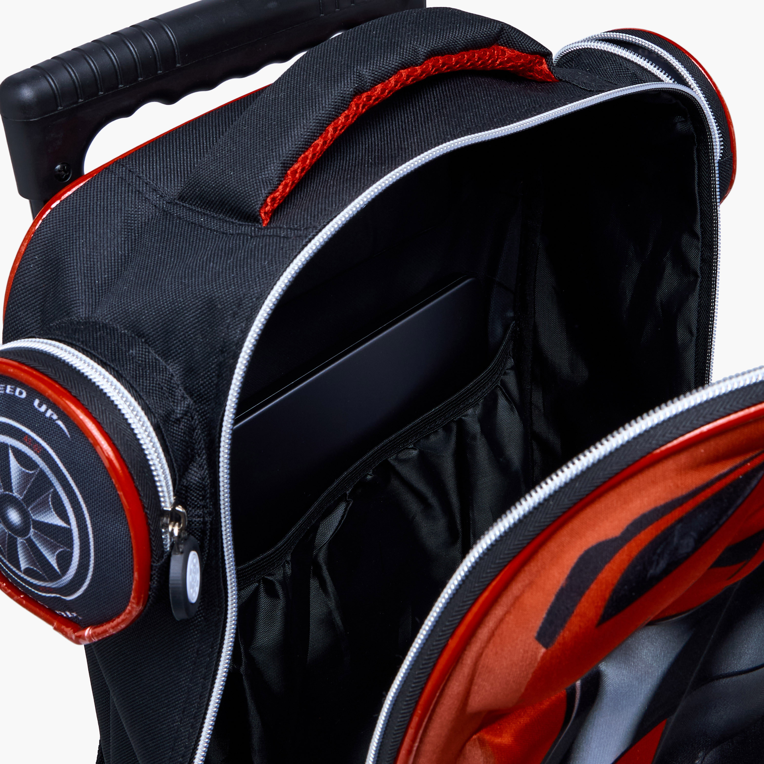 Juniors Printed 5-Piece School Trolley Bag Set for Boys 5-8 Years with Lunch Bag and Pencil Pouch -school-bagsandbackpacks-trolleybags-image-16