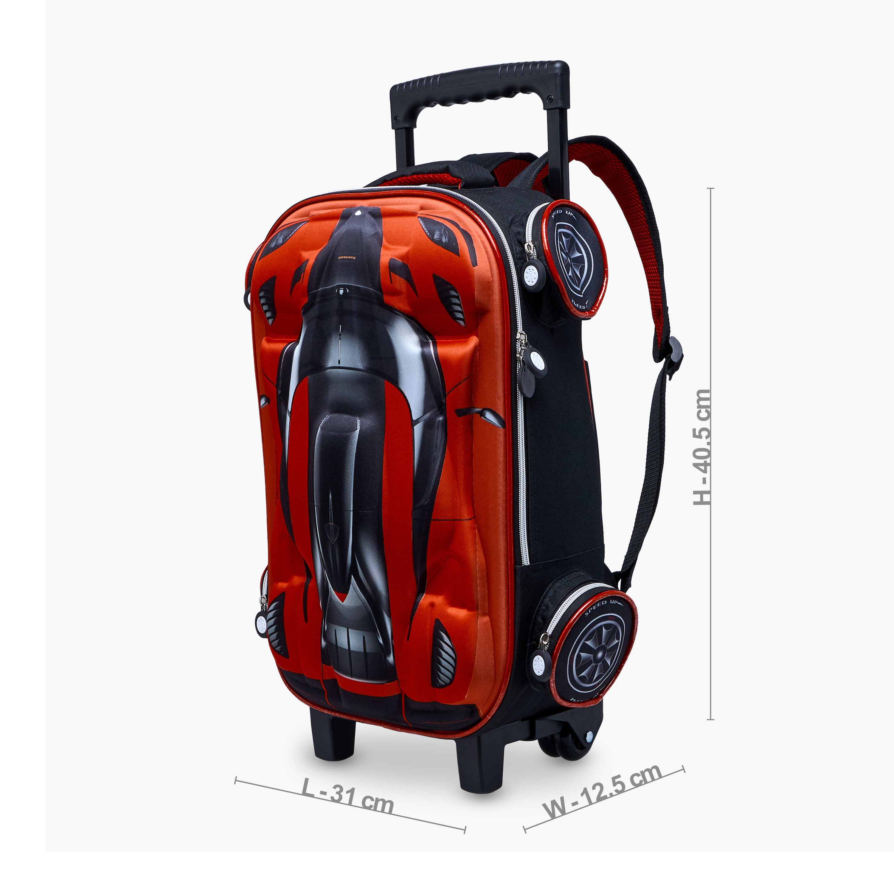 Juniors Printed 5-Piece School Trolley Bag Set for Boys 5-8 Years with Lunch Bag and Pencil Pouch -school-bagsandbackpacks-trolleybags-image-3
