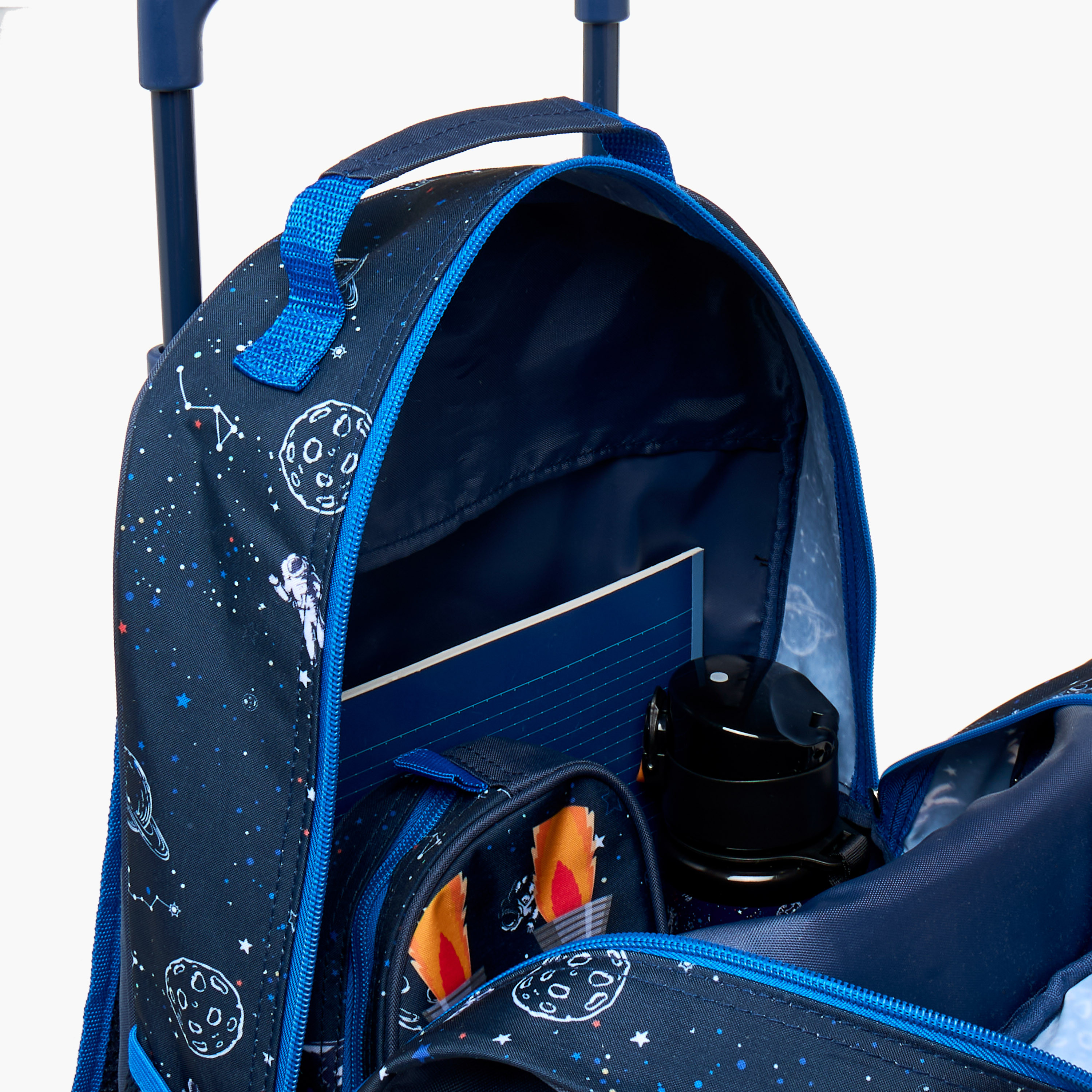 Juniors Space Rocket Print 5-Piece Trolley Backpack Set - 16 inches-school-bagsandbackpacks-trolleybags-image-20