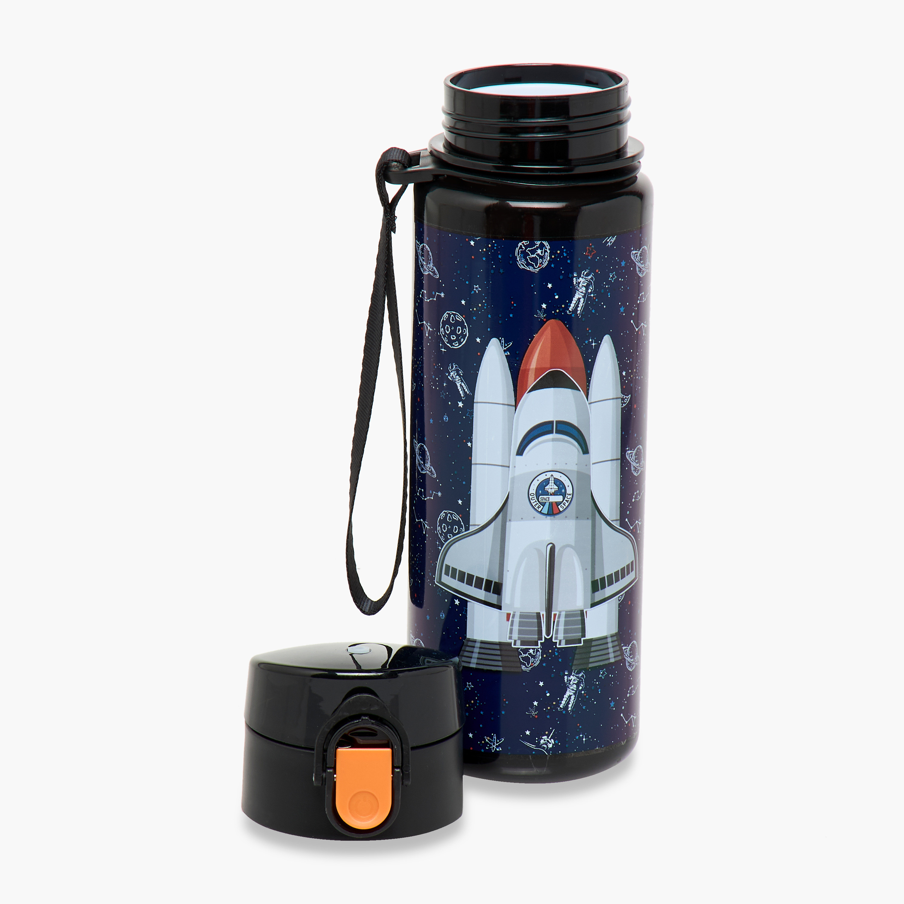 Juniors Space Rocket Print 5-Piece Trolley Backpack Set - 16 inches-school-bagsandbackpacks-trolleybags-image-25