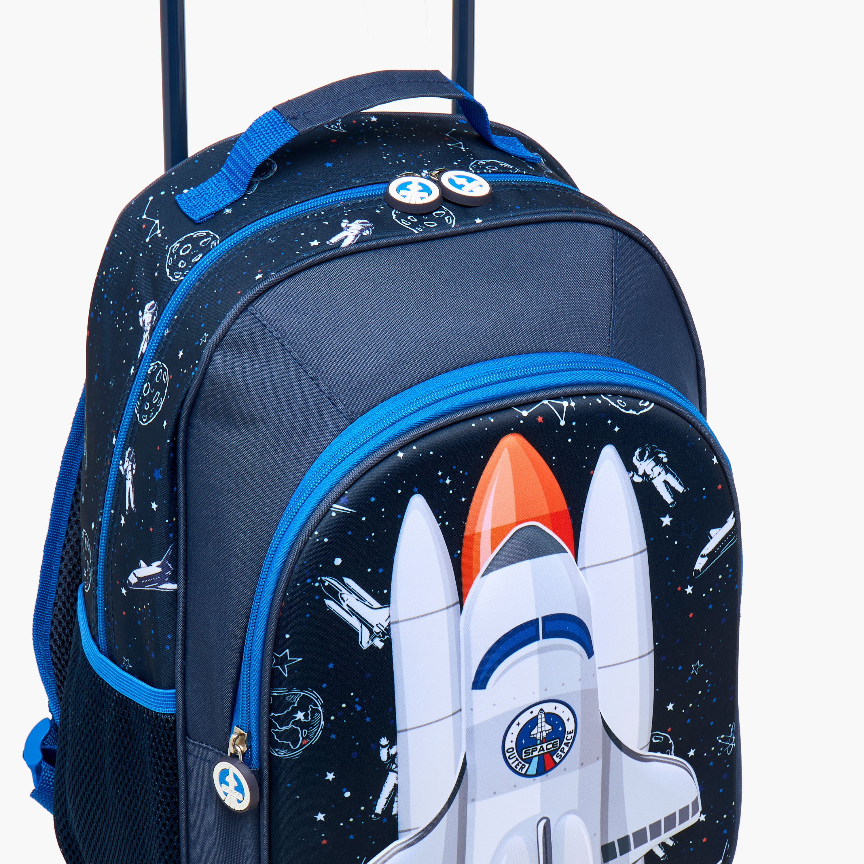 Juniors Space Rocket Print 5-Piece Trolley Backpack Set - 16 inches-school-bagsandbackpacks-trolleybags-image-11