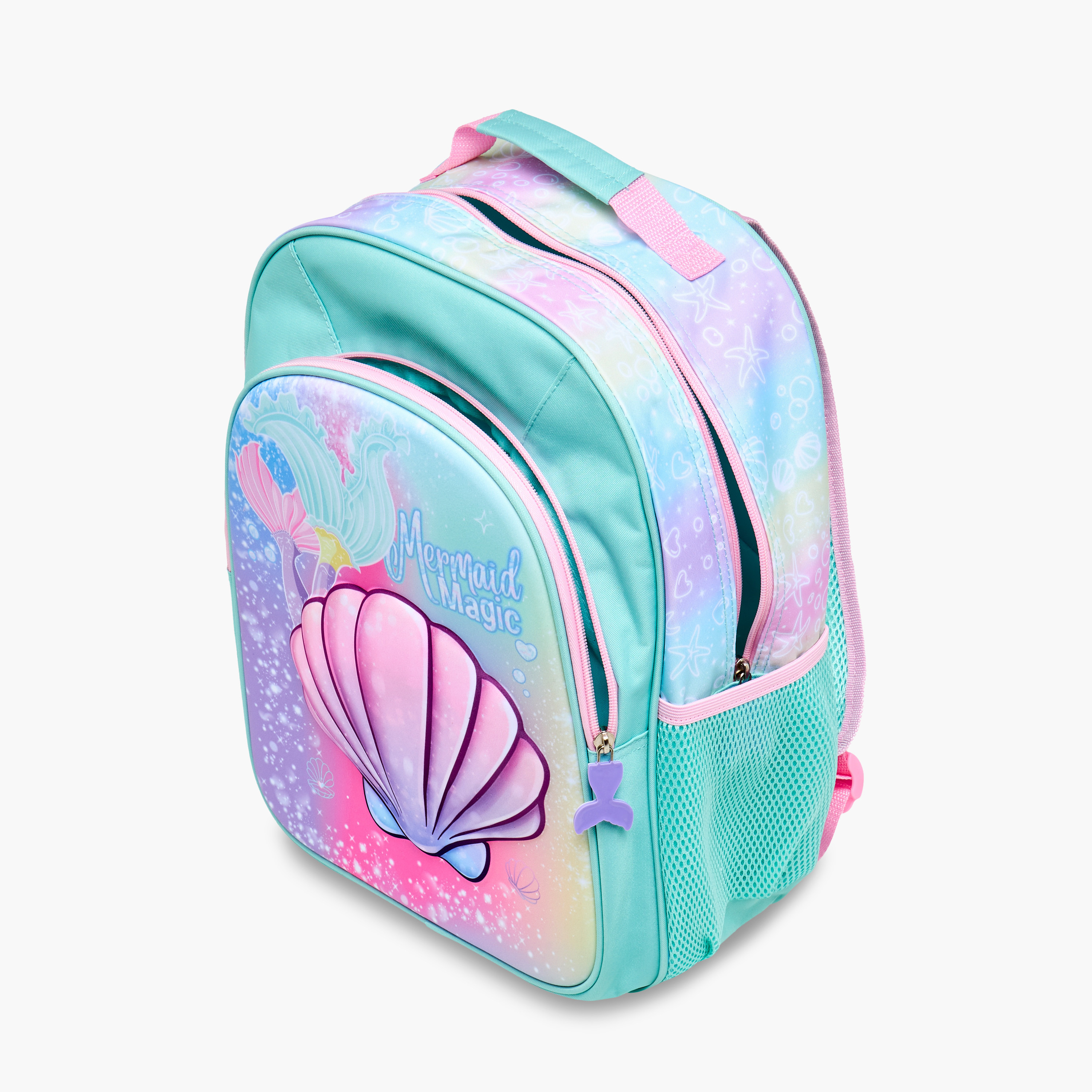 Juniors Seashell Print 5-Piece Backpack Set - 16 inches-school-bagsandbackpacks-backpacks-image-11