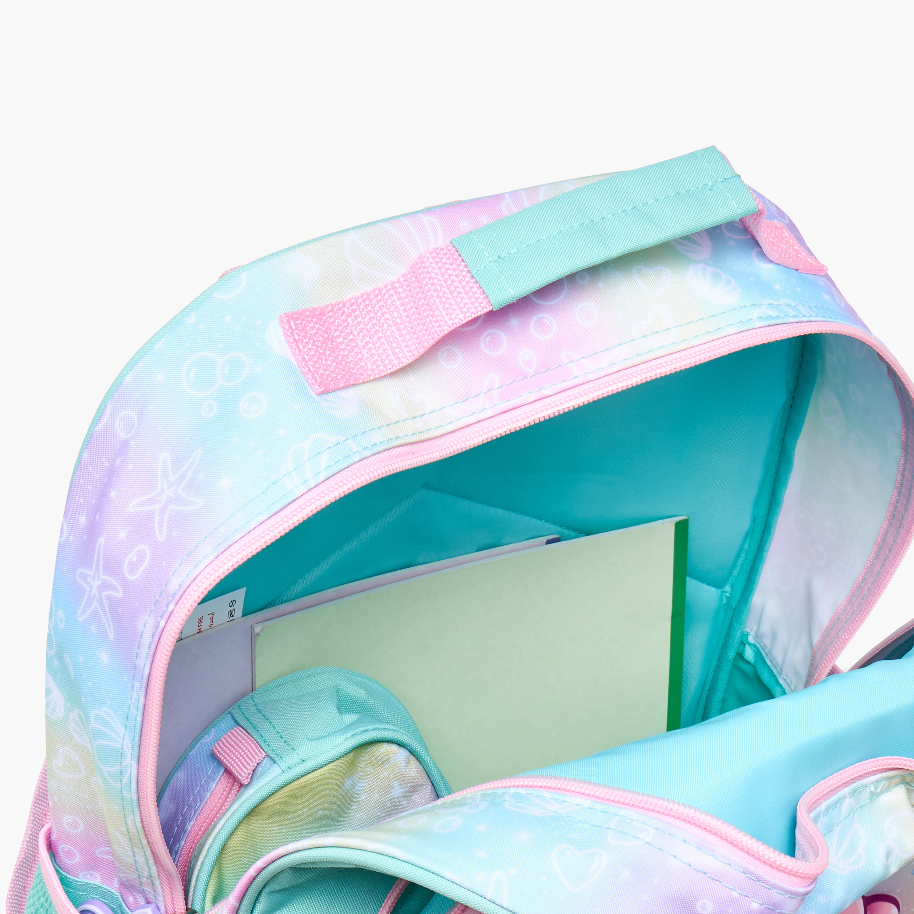 Juniors Seashell Print 5-Piece Backpack Set - 16 inches-school-bagsandbackpacks-backpacks-image-12