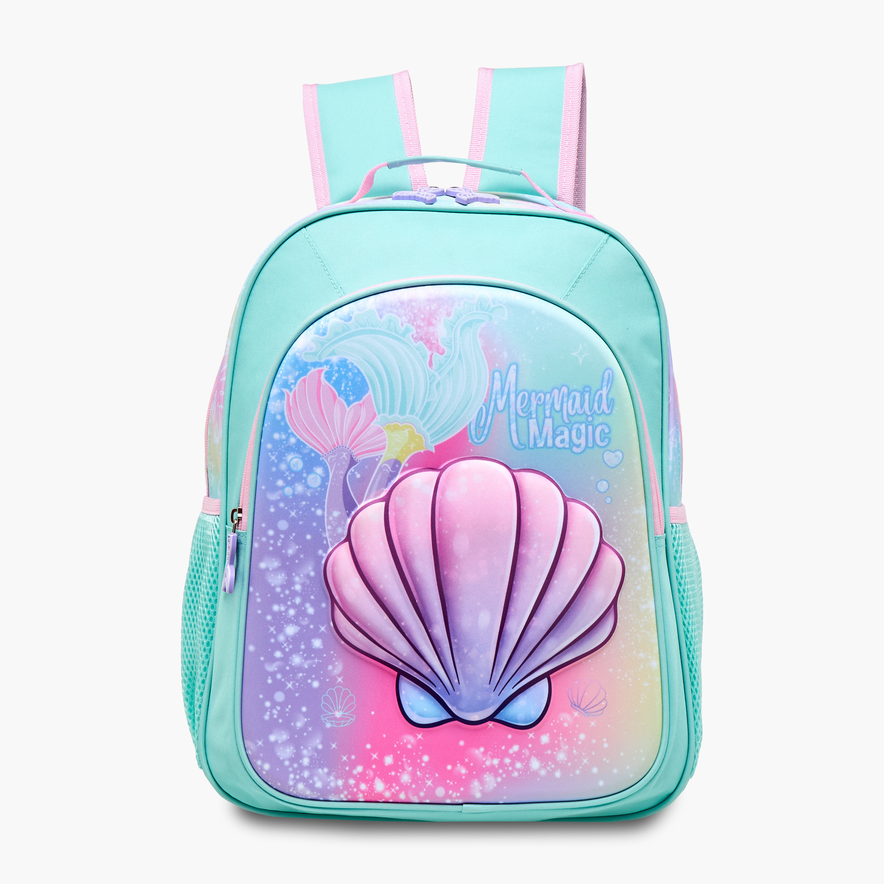 Juniors Seashell Print 5-Piece Backpack Set - 16 inches-school-bagsandbackpacks-backpacks-image-2