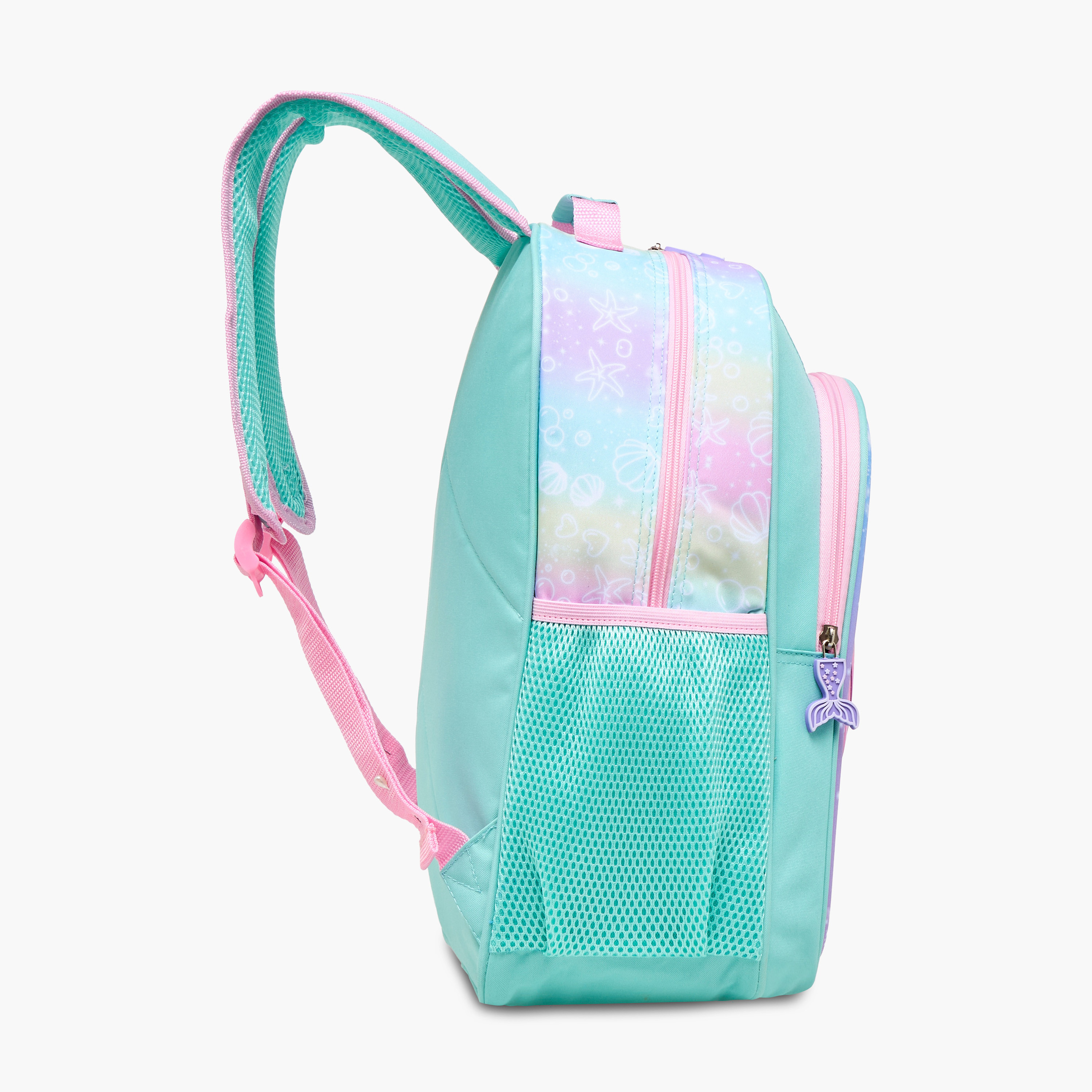 Juniors Seashell Print 5-Piece Backpack Set - 16 inches-school-bagsandbackpacks-backpacks-image-4
