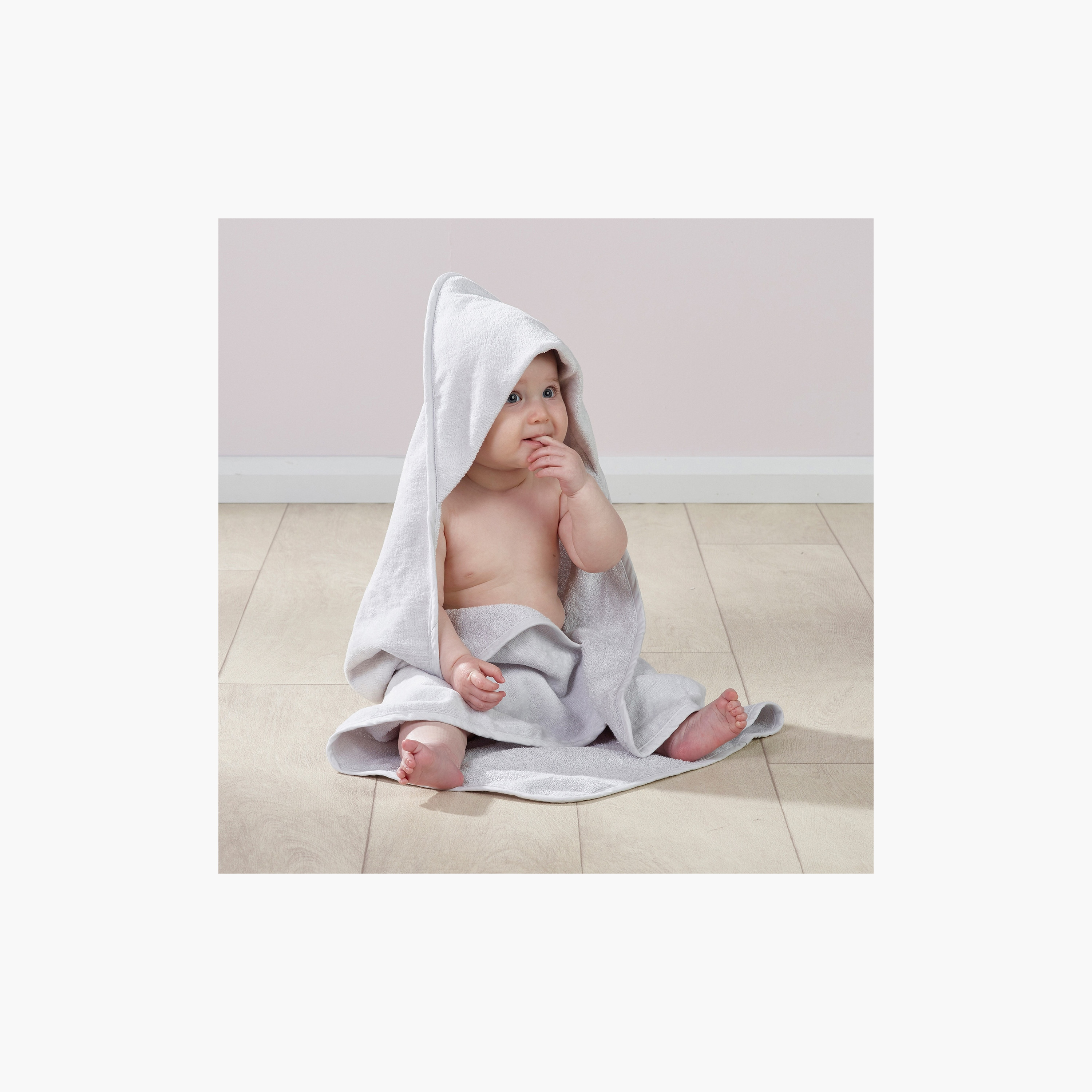 Kinder Valley Textured Hooded Towel - Set of 2-baby-bathandcare-towels-image-1