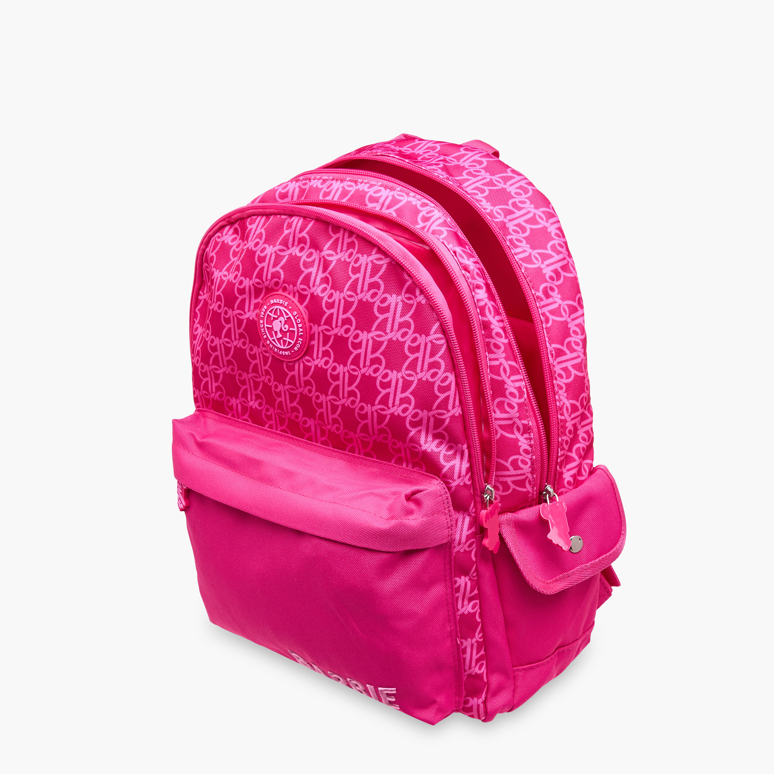 Barbie Printed Backpack with Adjustable Straps and Zip Closure - 16 inches-school-bagsandbackpacks-backpacks-image-10