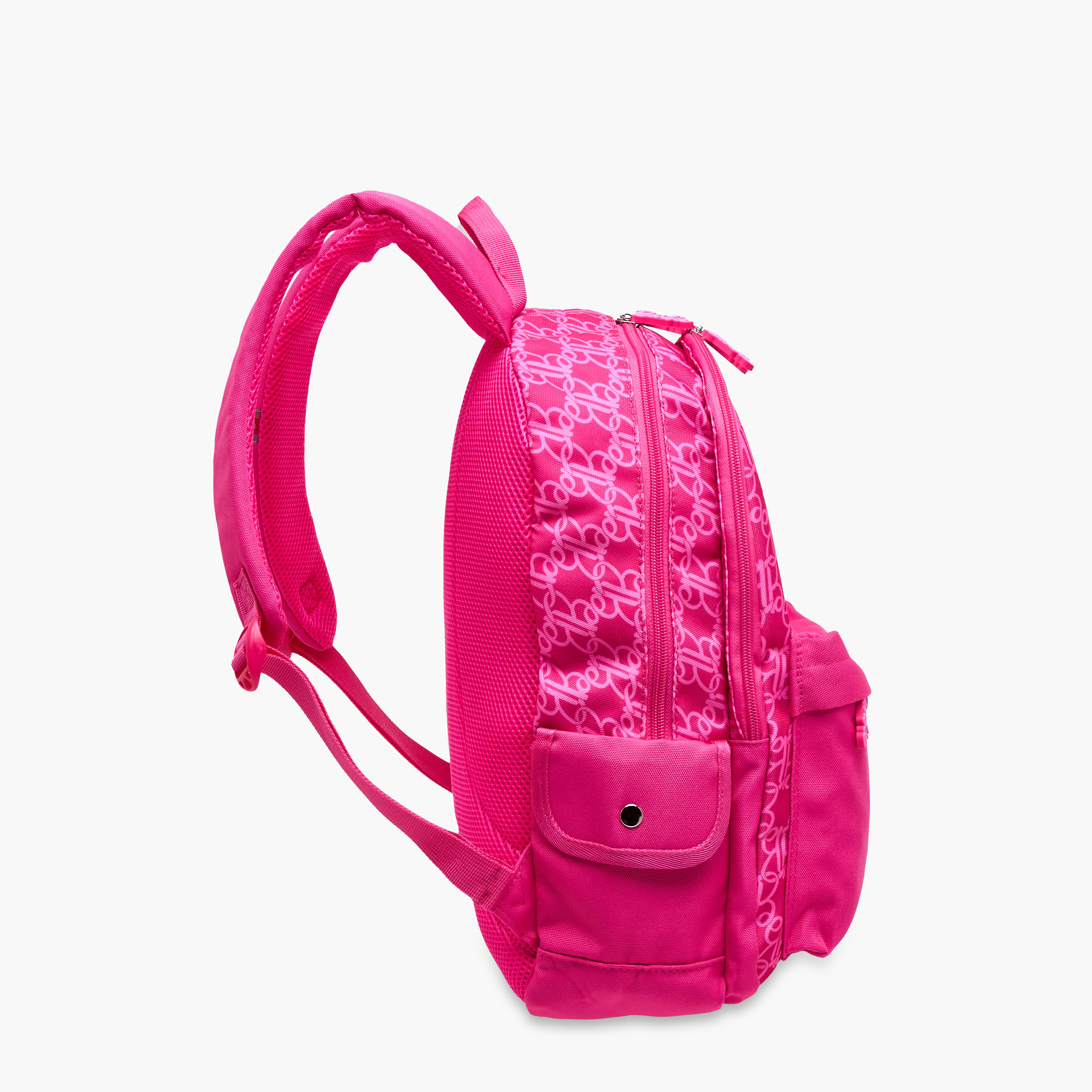 Barbie Printed Backpack with Adjustable Straps and Zip Closure - 16 inches-school-bagsandbackpacks-backpacks-image-3