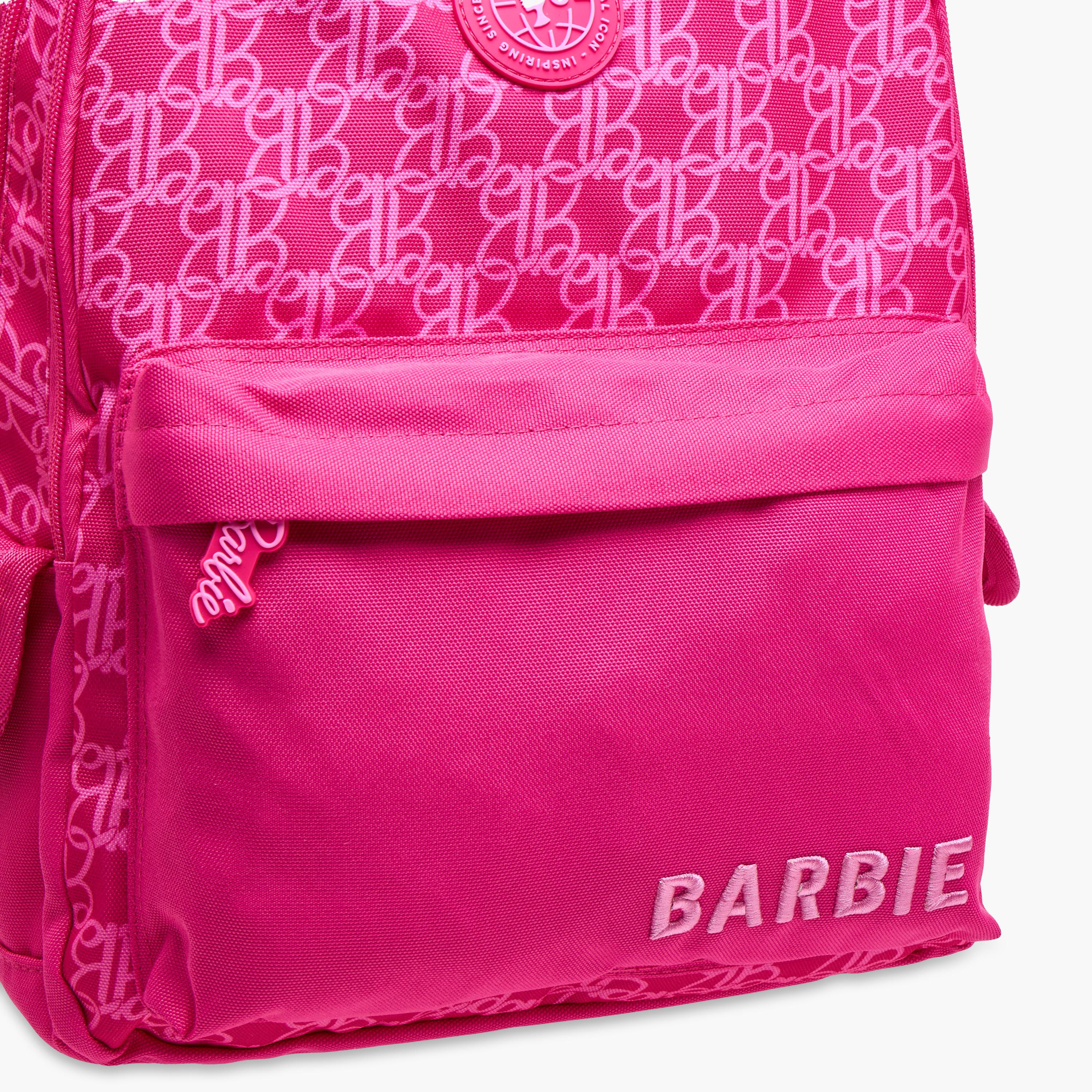 Barbie Printed Backpack with Adjustable Straps and Zip Closure - 16 inches-school-bagsandbackpacks-backpacks-image-8