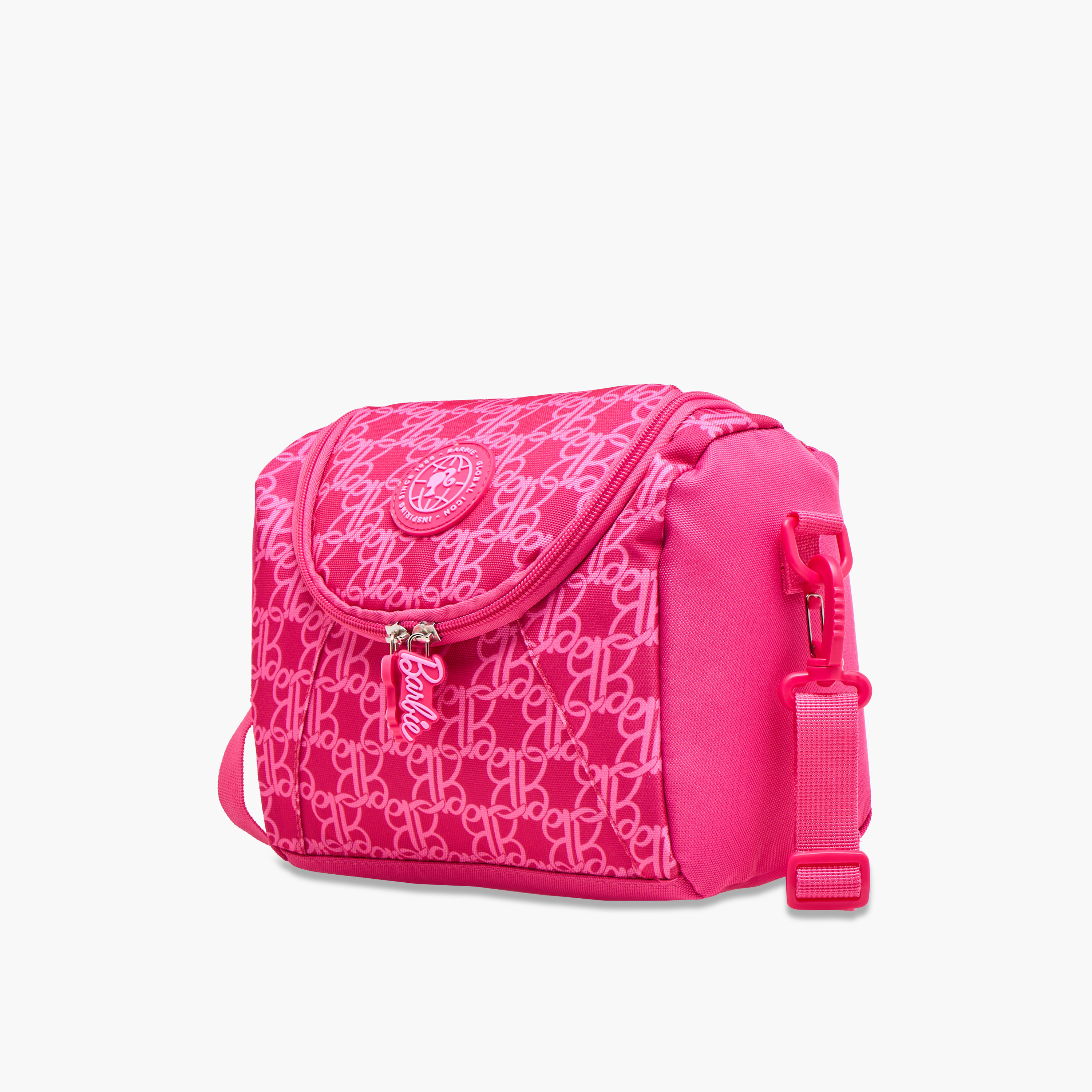 شنطة غداء بسحاب إغلاق وحزام قابل للفصل وطبعات باربي-school-lunchessentials-lunchbags-image-8