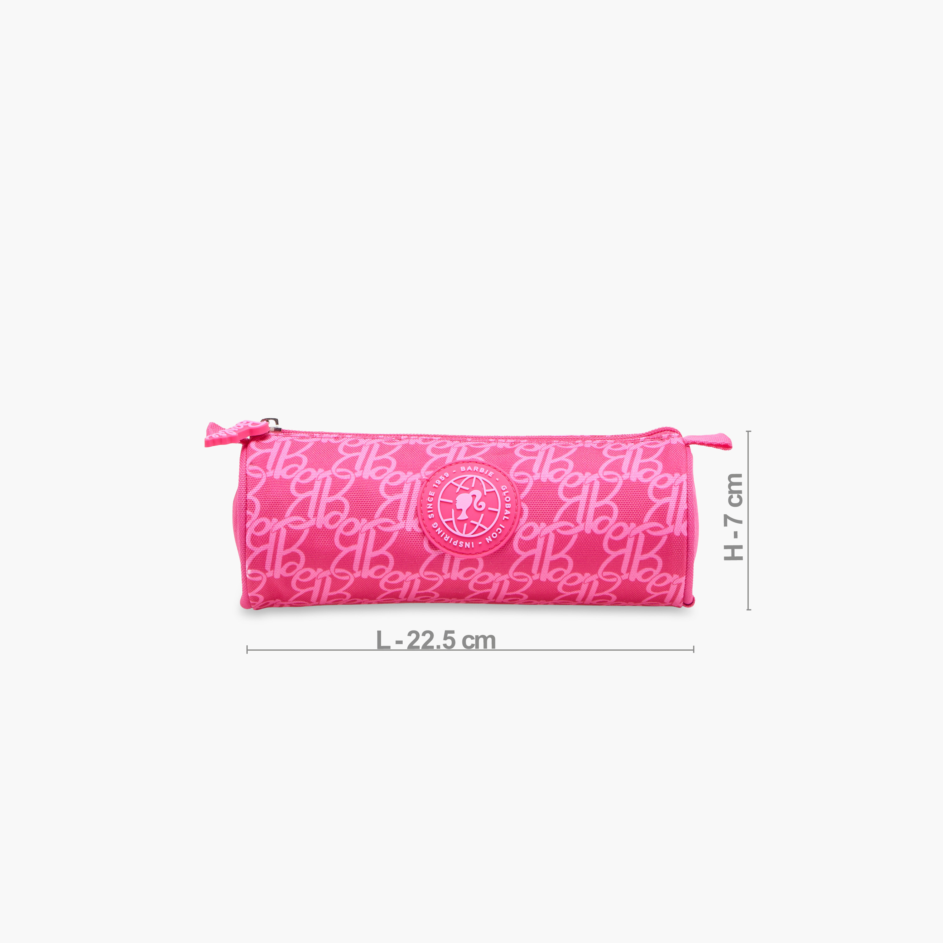 Barbie Printed Pencil Pouch with Zip Closure-school-stationery-pencilcases-image-2