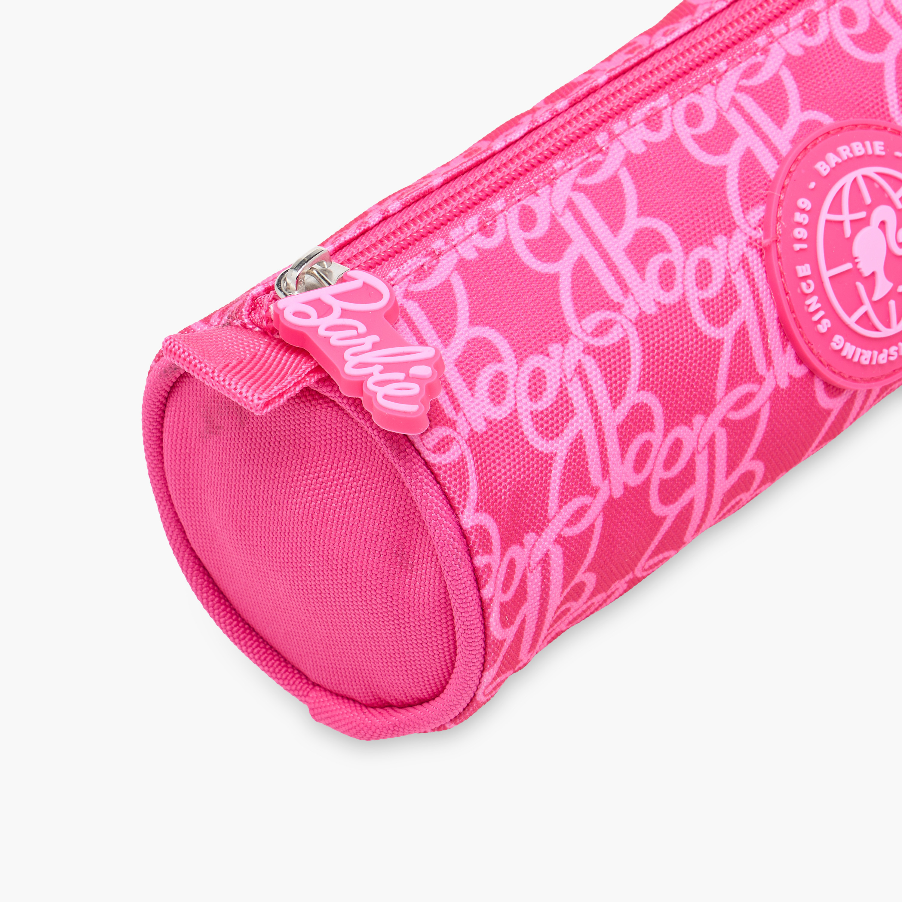 Barbie Printed Pencil Pouch with Zip Closure-school-stationery-pencilcases-image-6