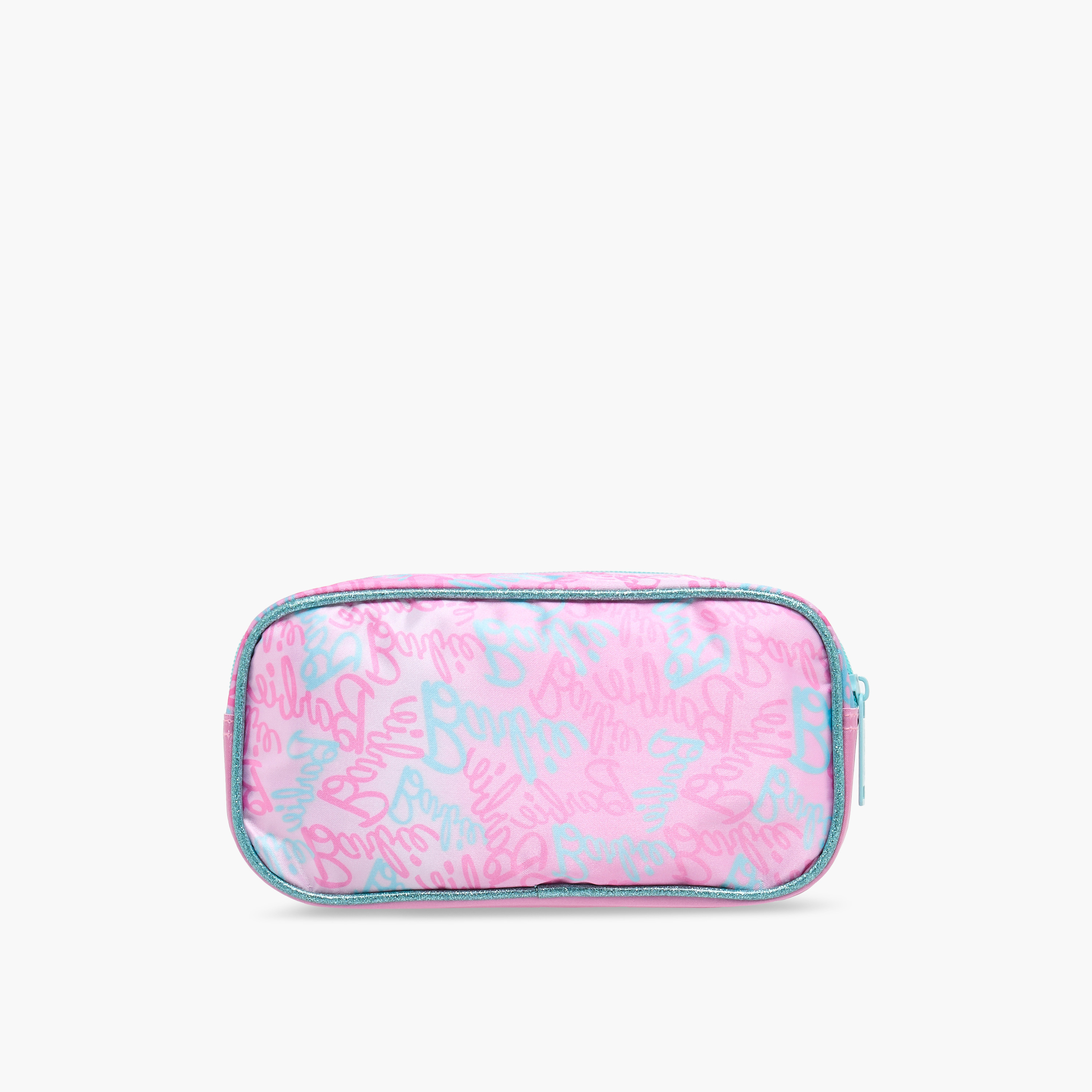 Barbie Printed Pencil Pouch with Zip Closure-school-stationery-pencilcases-image-5