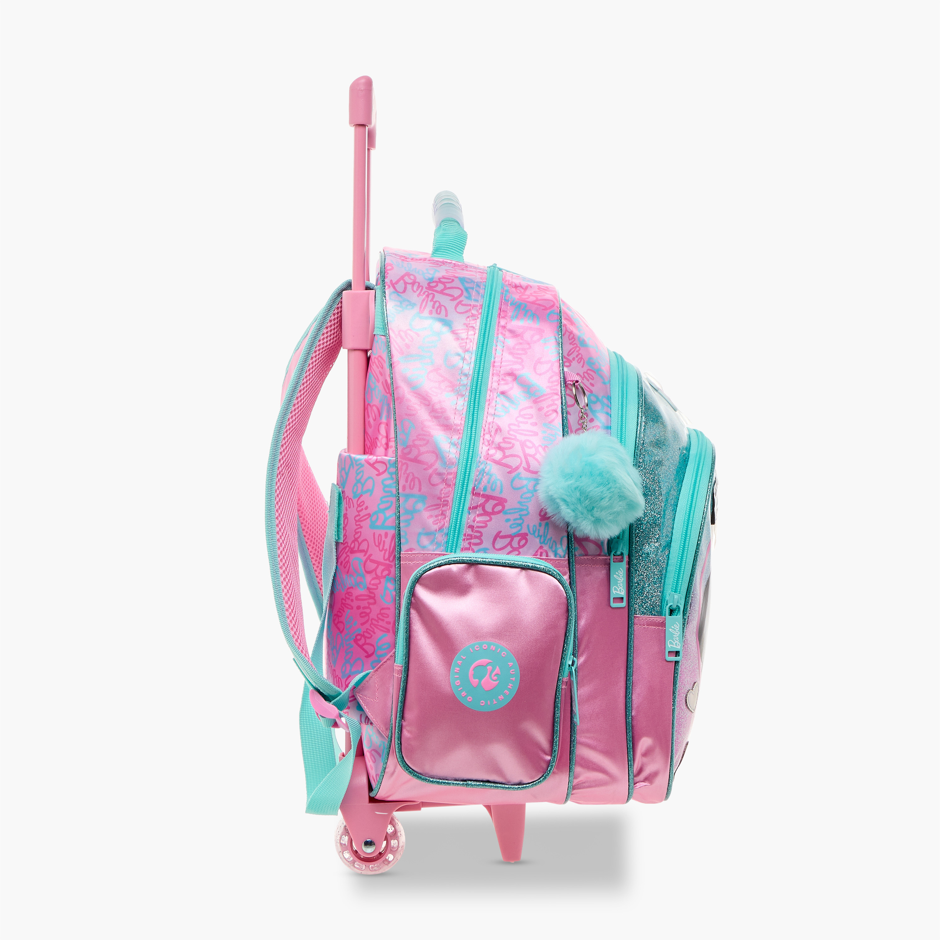 شنطة ظهر ترولي بمقبض قابل للسحب وطبعات - 16 بوصة-school-bagsandbackpacks-trolleybags-image-6