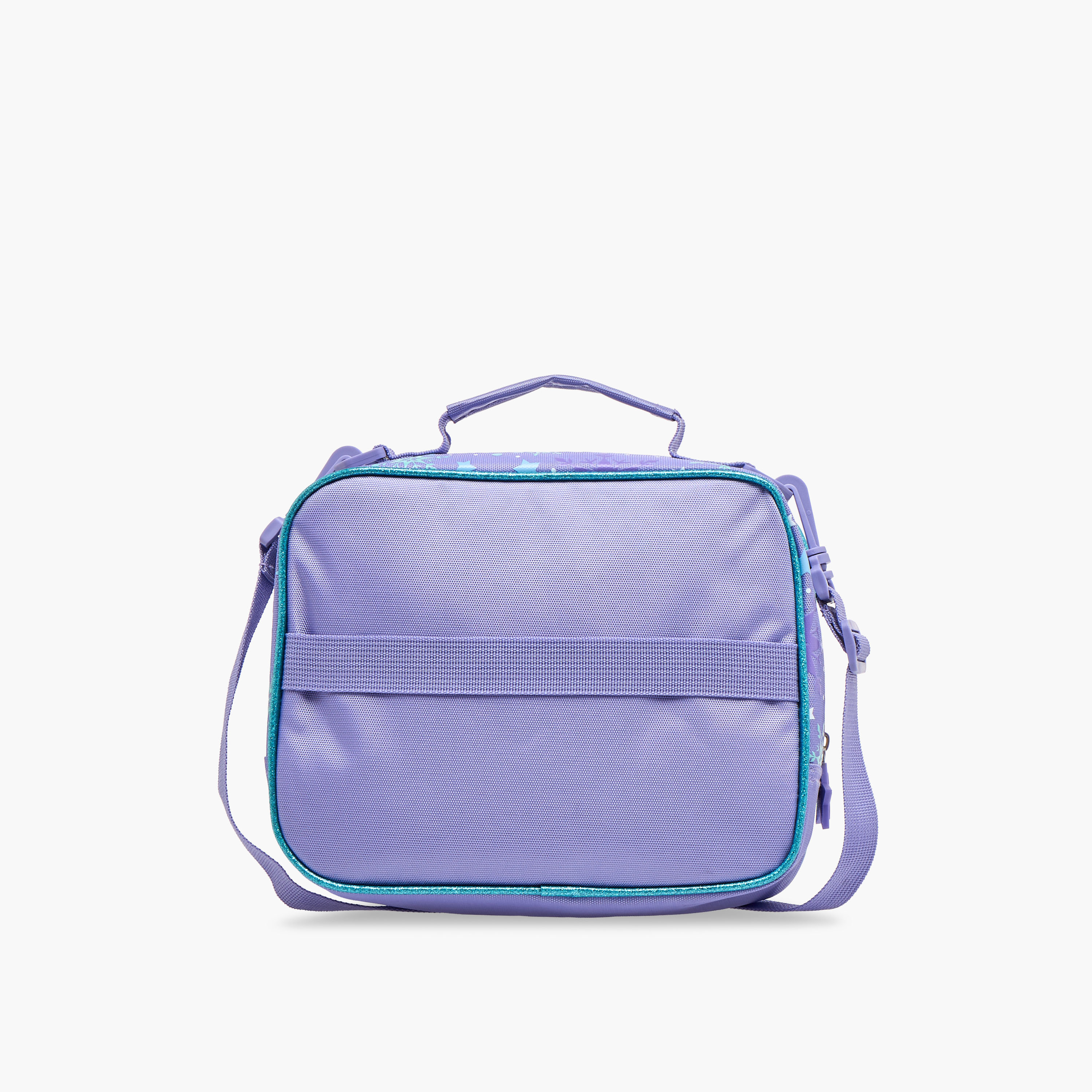 Disney Frozen Print Lunch Bag with Adjustable Strap and Zip Closure-school-lunchessentials-lunchbags-image-3