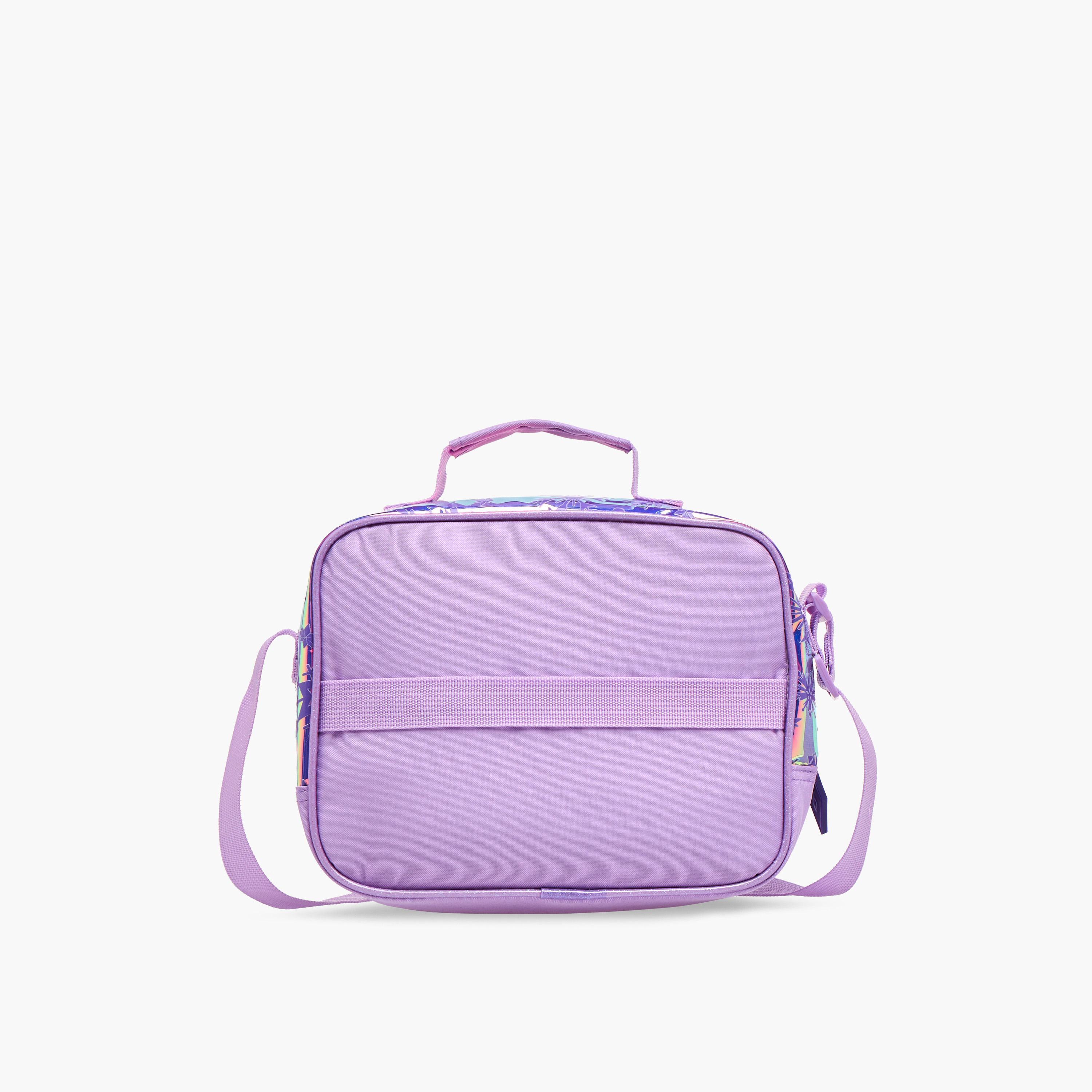 Disney Frozen Print Lunch Bag with Adjustable Strap and Zip Closure-school-lunchessentials-lunchbags-image-3