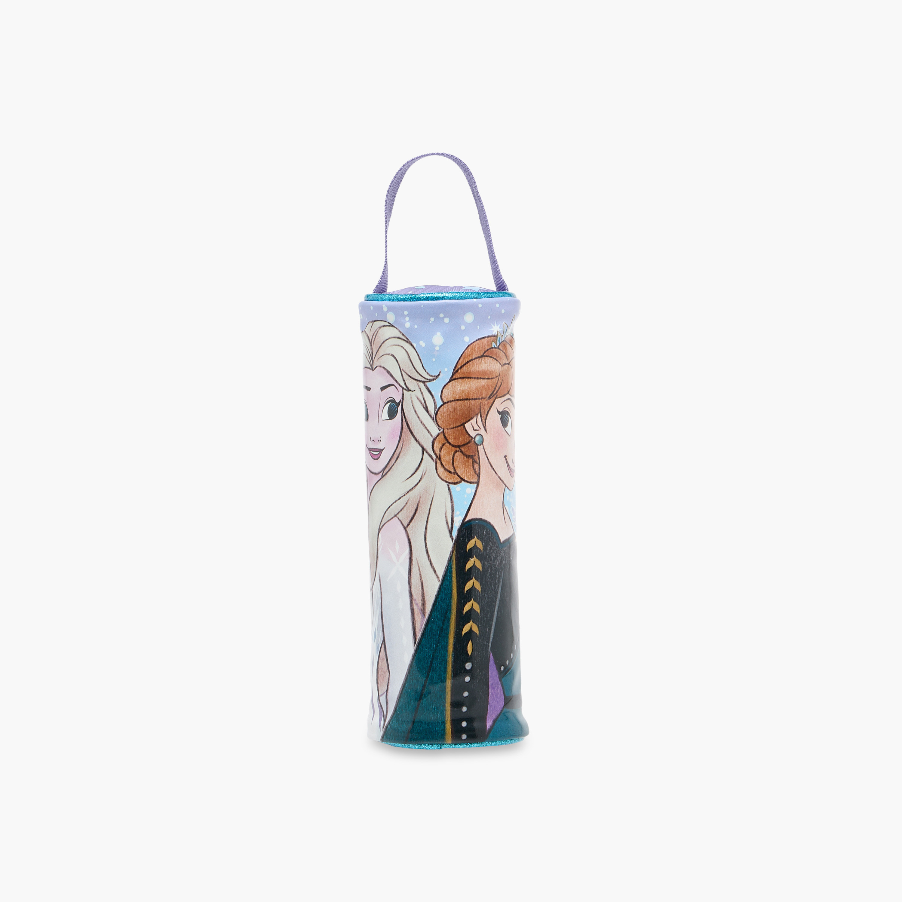Disney Frozen Print Pencil Pouch with Zip Closure-school-stationery-pencilcases-image-1
