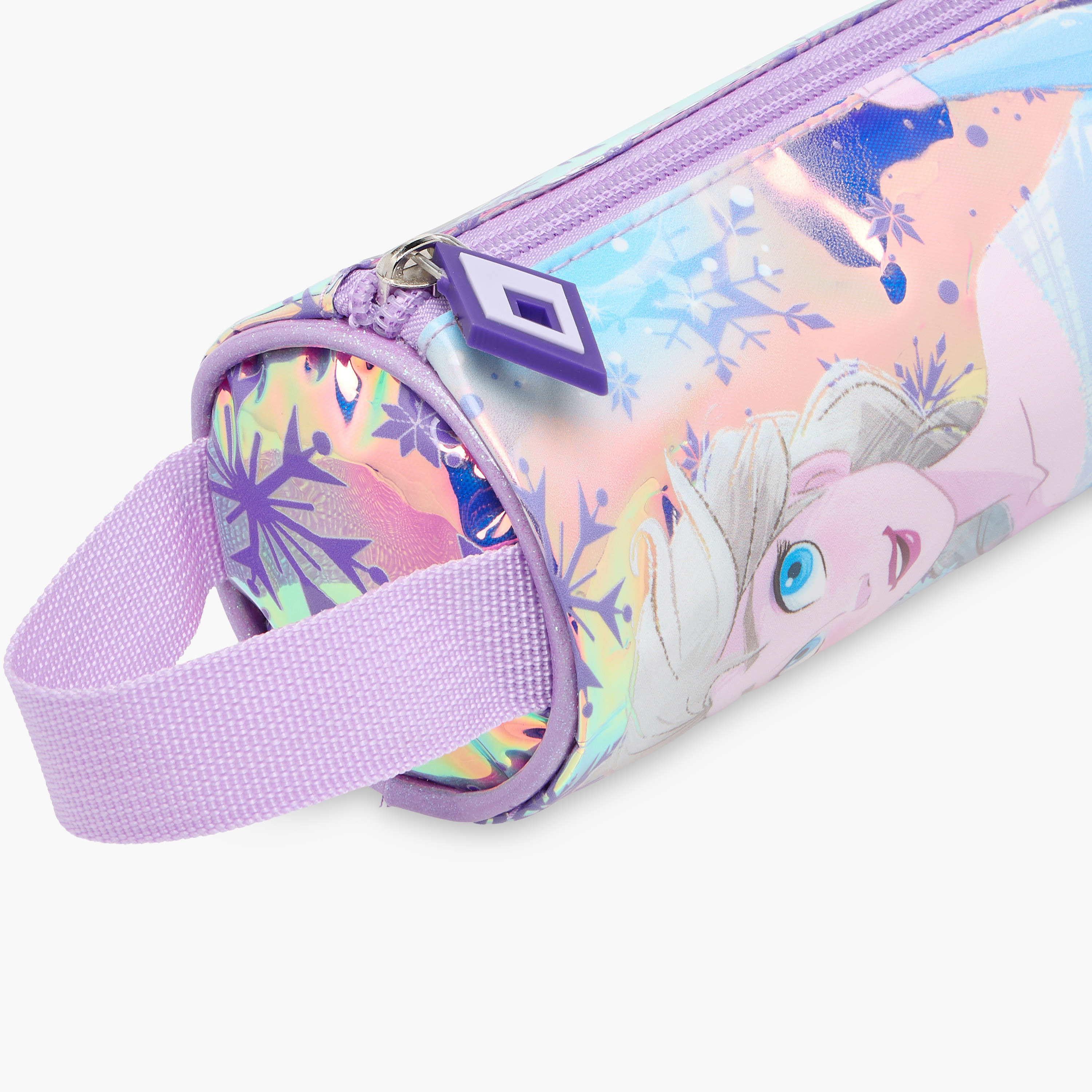 Disney Frozen Print Pencil Pouch with Zip Closure-school-stationery-pencilcases-image-6