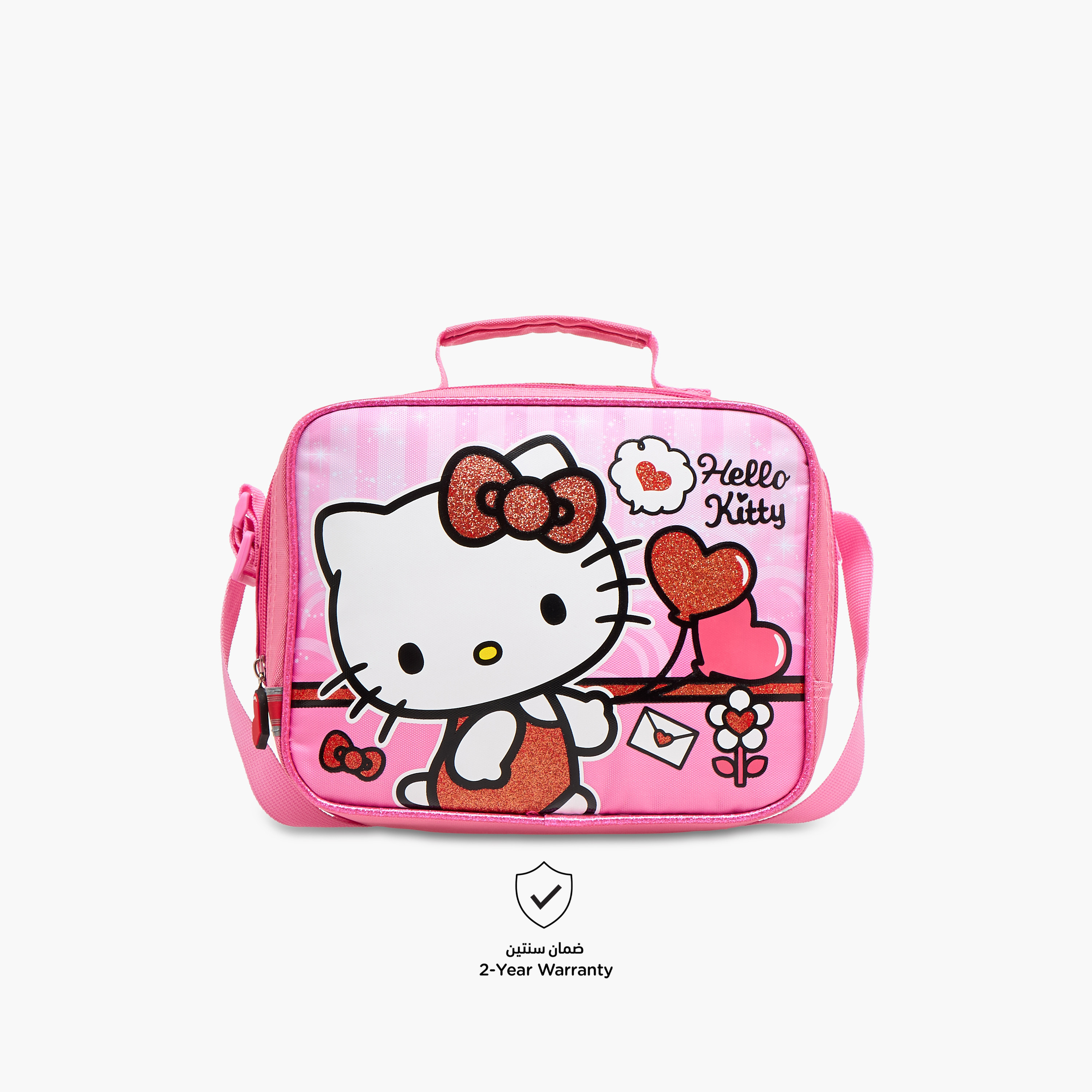 Hello Kitty Insulated Lunch Bag with Zip Closure-school-lunchessentials-lunchbags-image-4