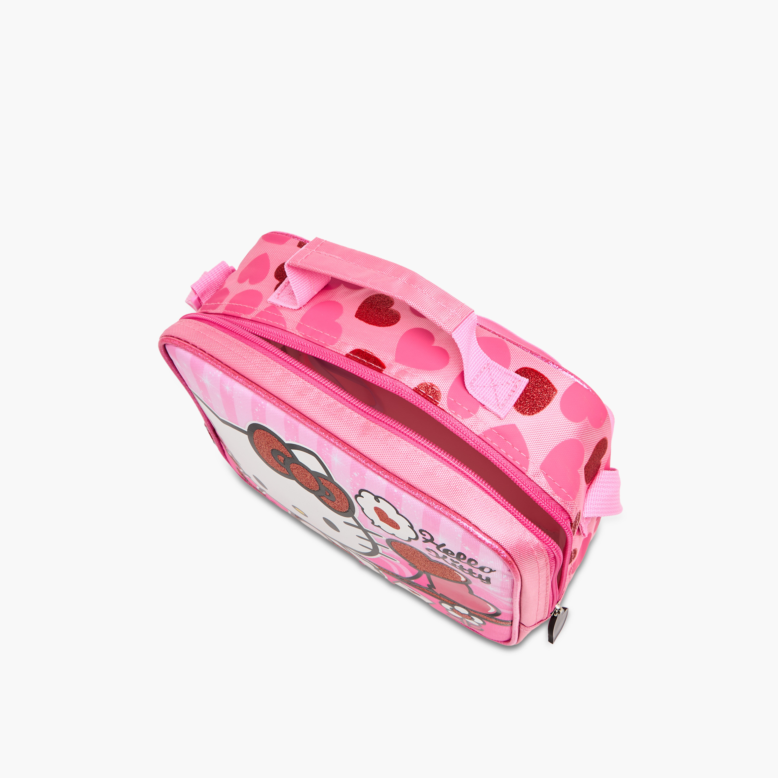 Hello Kitty Insulated Lunch Bag with Zip Closure-school-lunchessentials-lunchbags-image-7