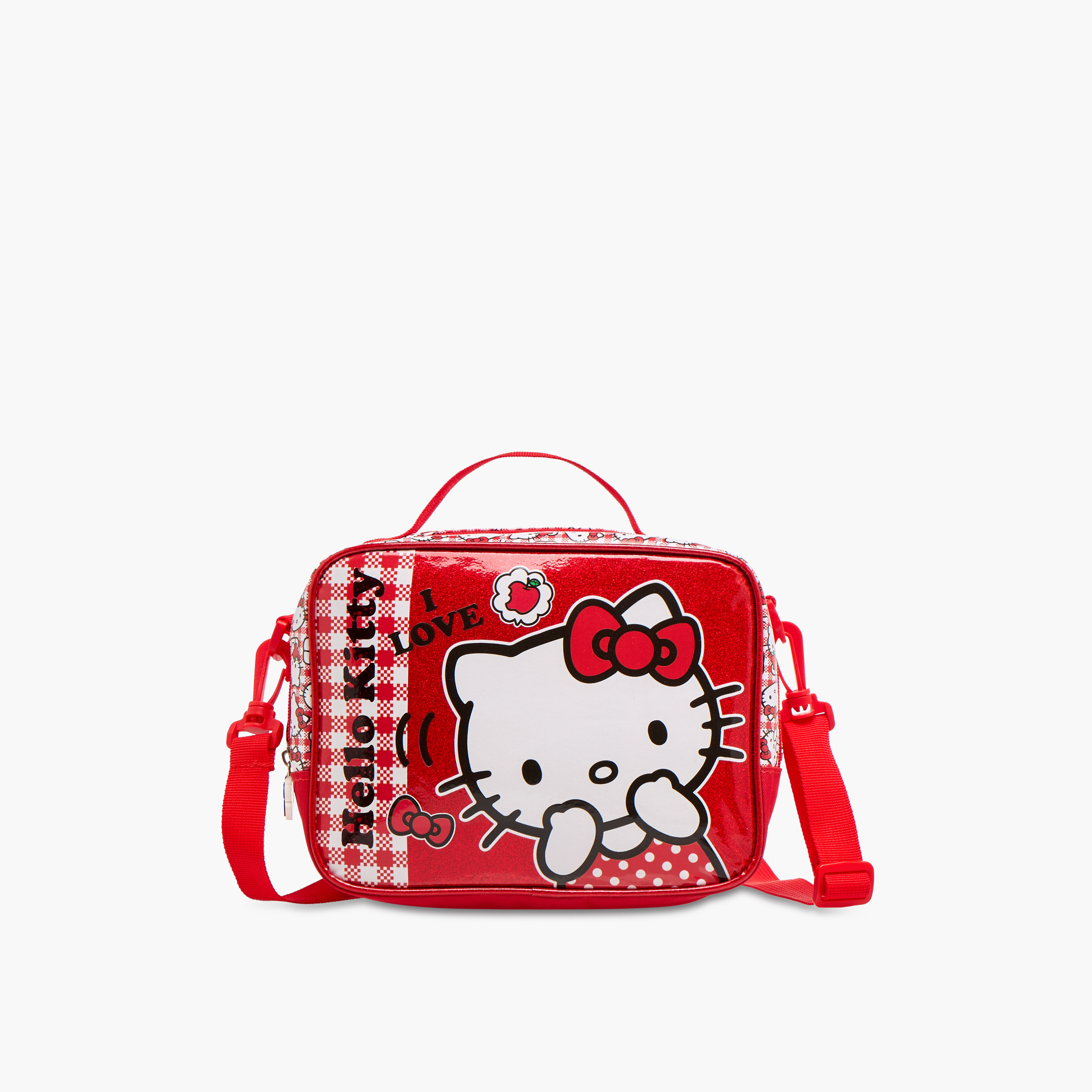 Hello Kitty Insulated Lunch Bag with Zip Closure-school-lunchessentials-lunchbags-image-1