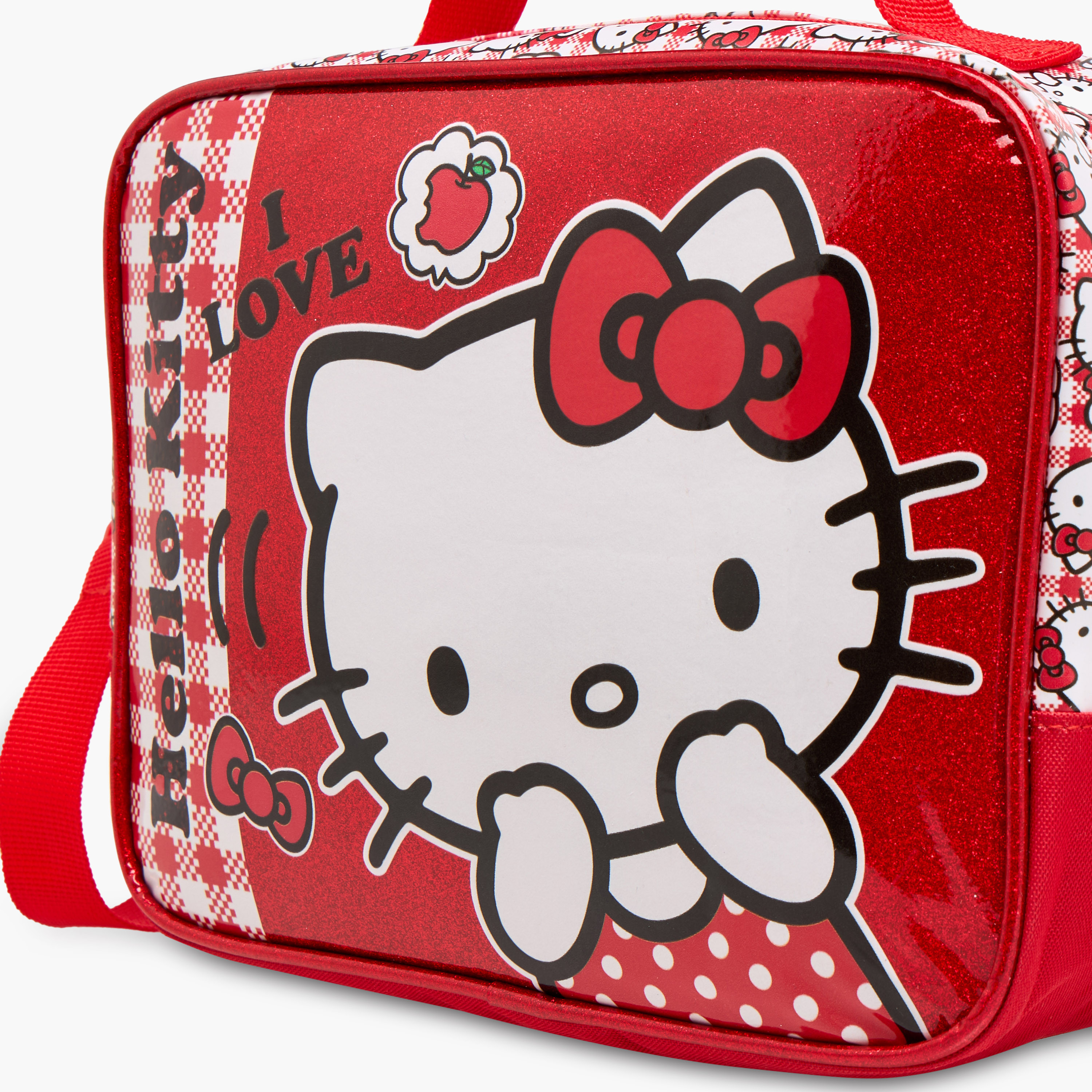 Hello Kitty Insulated Lunch Bag with Zip Closure-school-lunchessentials-lunchbags-image-3