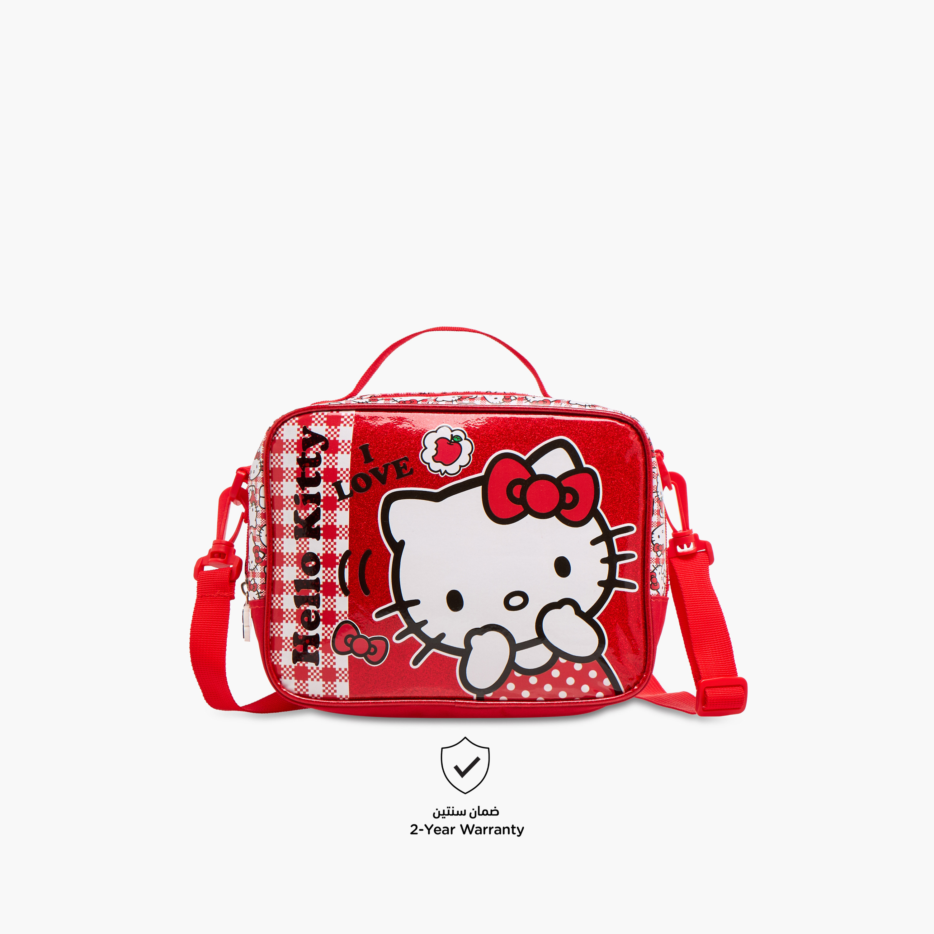Hello Kitty Insulated Lunch Bag with Zip Closure-school-lunchessentials-lunchbags-image-4