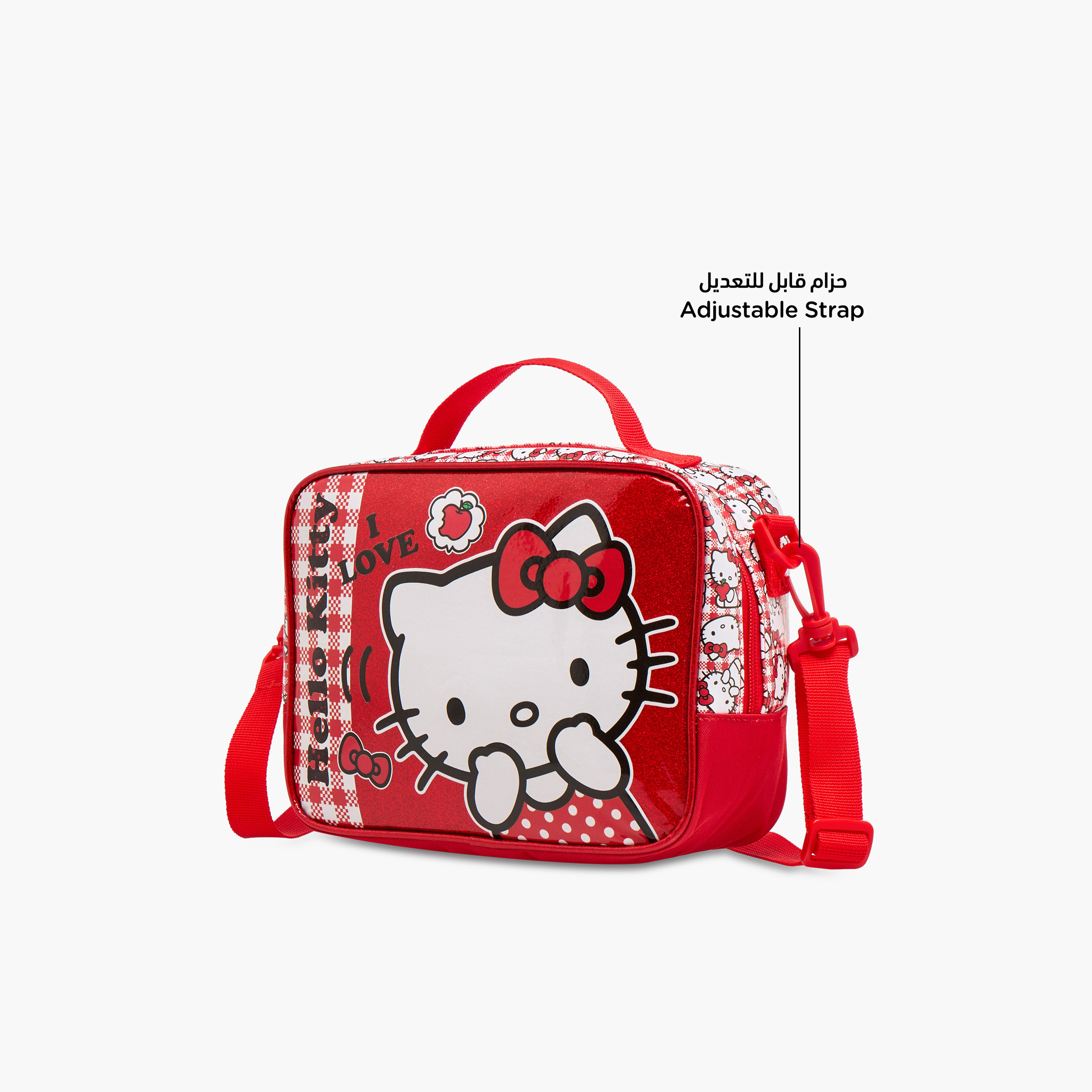 Hello Kitty Insulated Lunch Bag with Zip Closure-school-lunchessentials-lunchbags-image-6