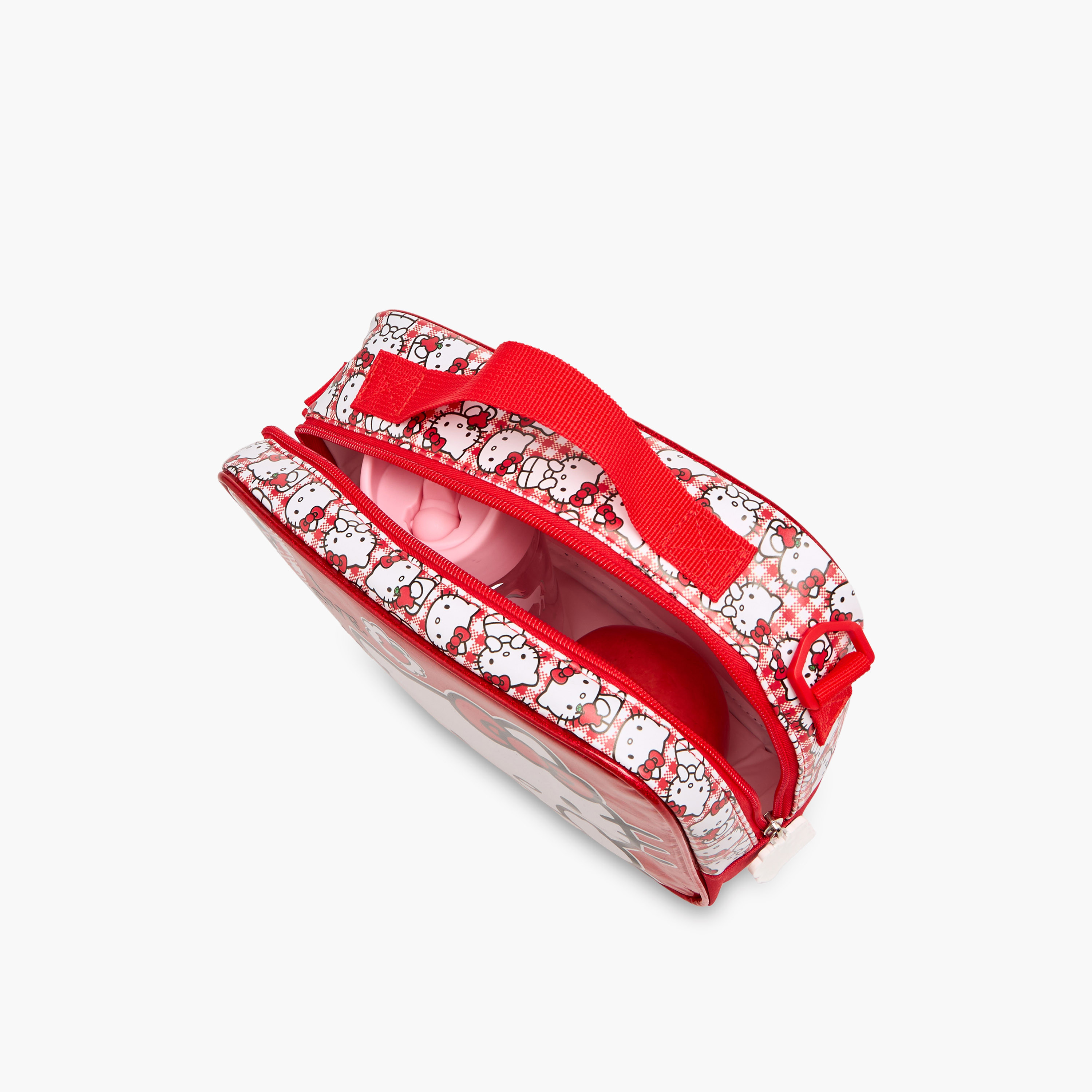 Hello Kitty Insulated Lunch Bag with Zip Closure-school-lunchessentials-lunchbags-image-8