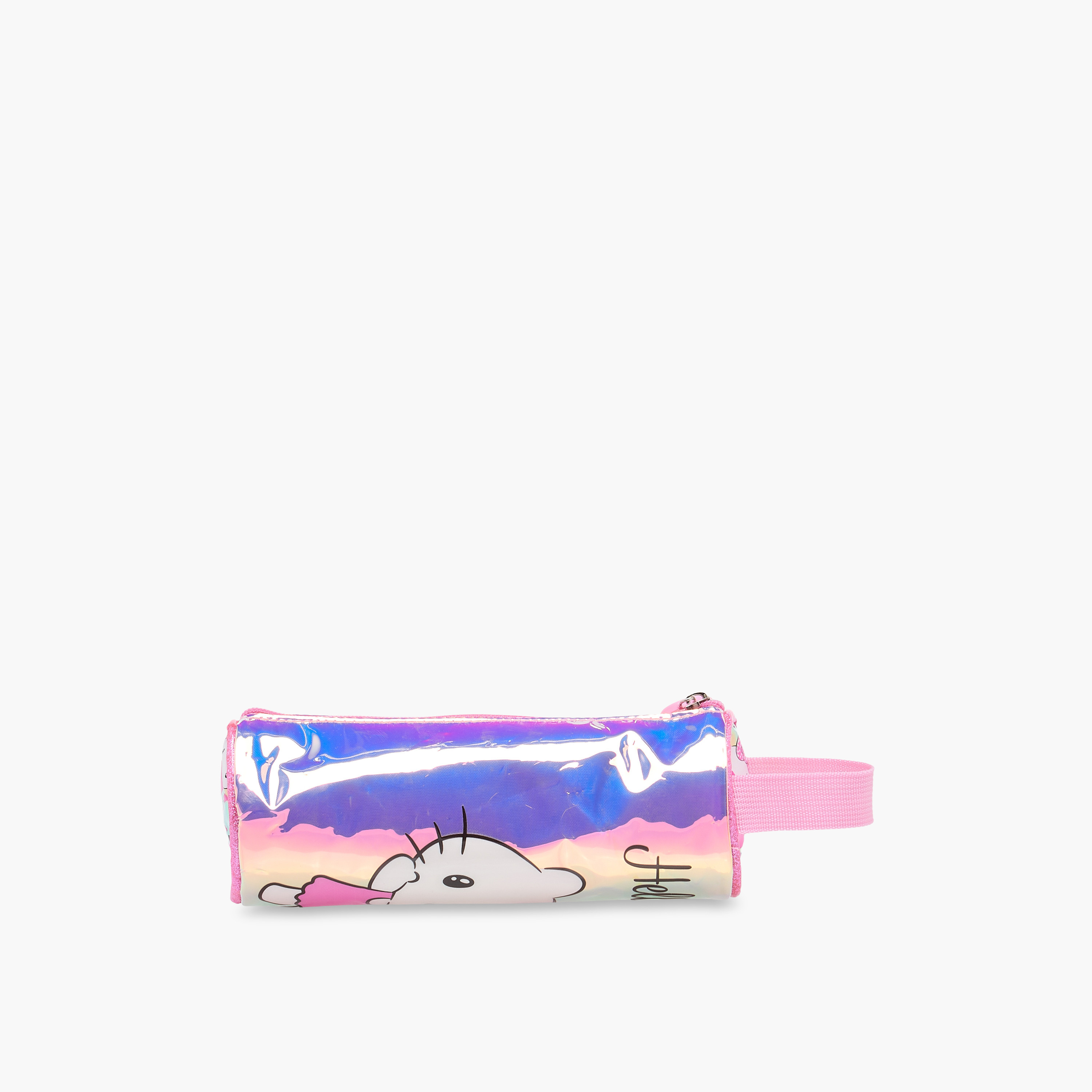 Hello Kitty Holographic Pencil Pouch with Zip Closure-school-stationery-pencilcases-image-5