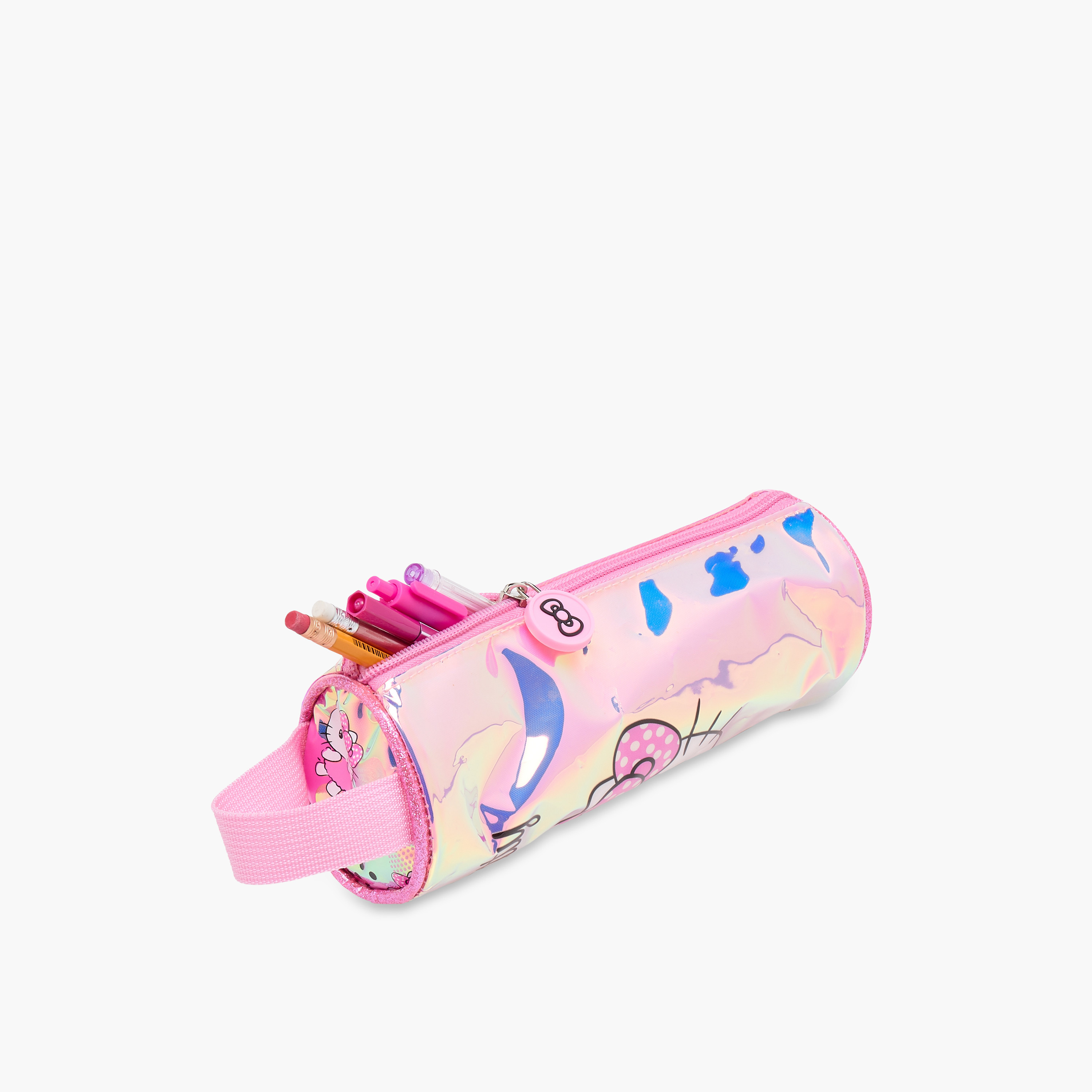 Hello Kitty Holographic Pencil Pouch with Zip Closure-school-stationery-pencilcases-image-7