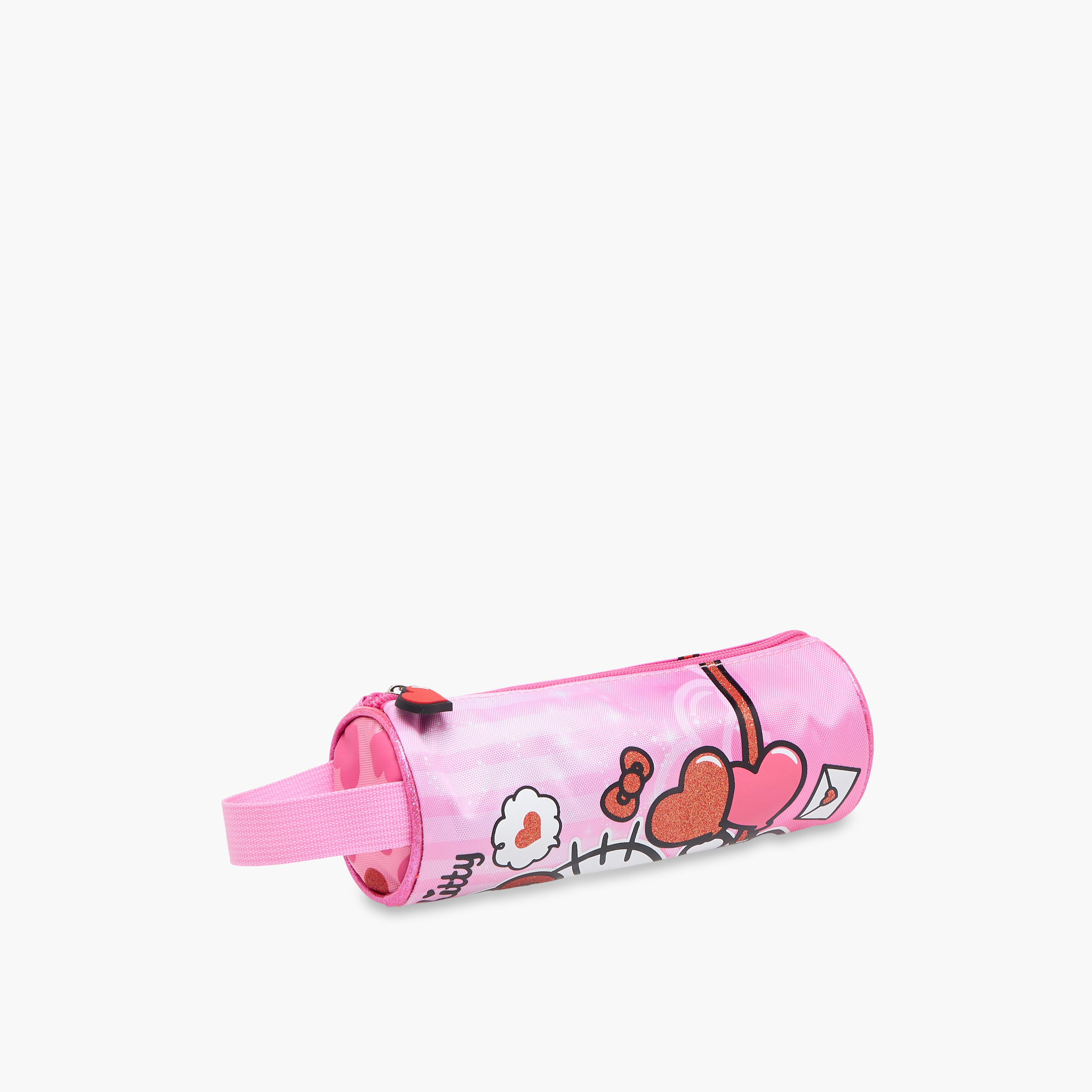 Hello Kitty Printed Pencil Pouch with Zip Closure-school-stationery-pencilcases-image-3
