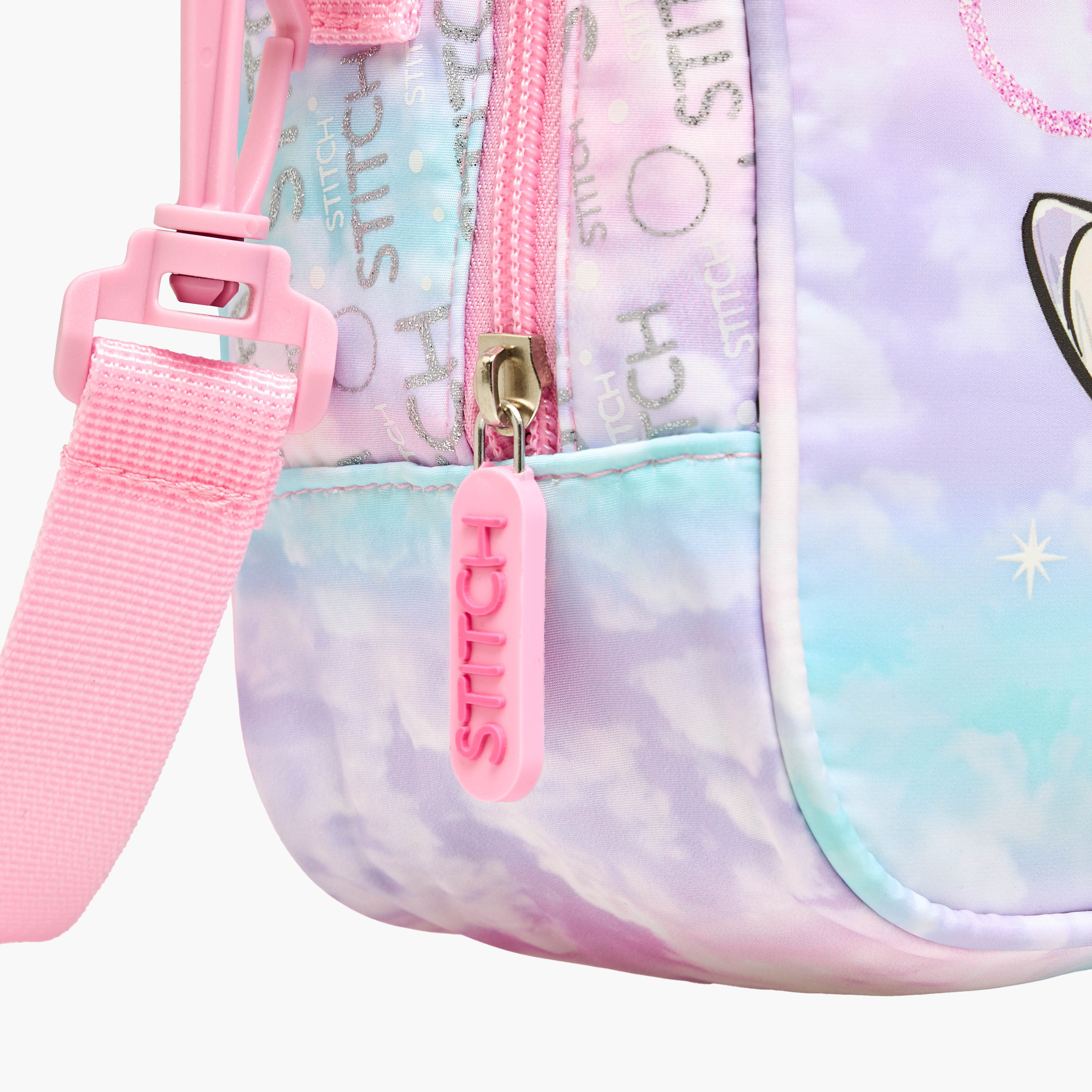 Lilo & Stitch Print Insulated Lunch Bag with Zip Closure-school-lunchessentials-lunchbags-image-5