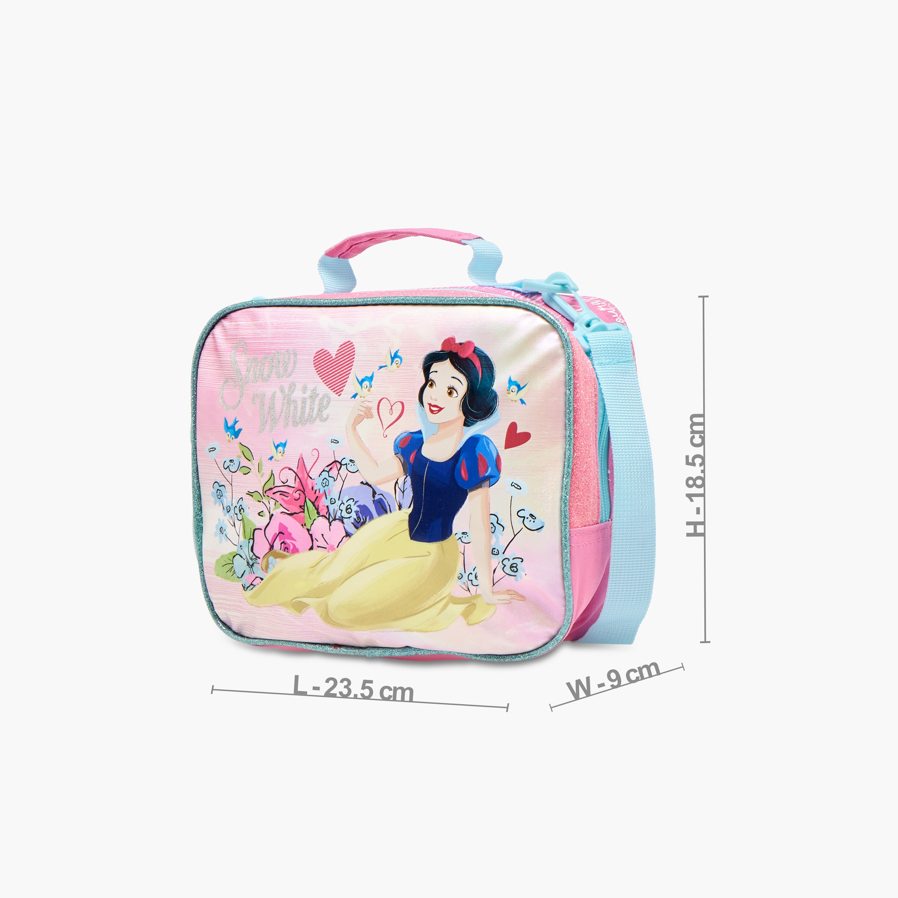 Disney Snow White Insulated Lunch Bag with Zip Closure-school-lunchessentials-lunchbags-image-2