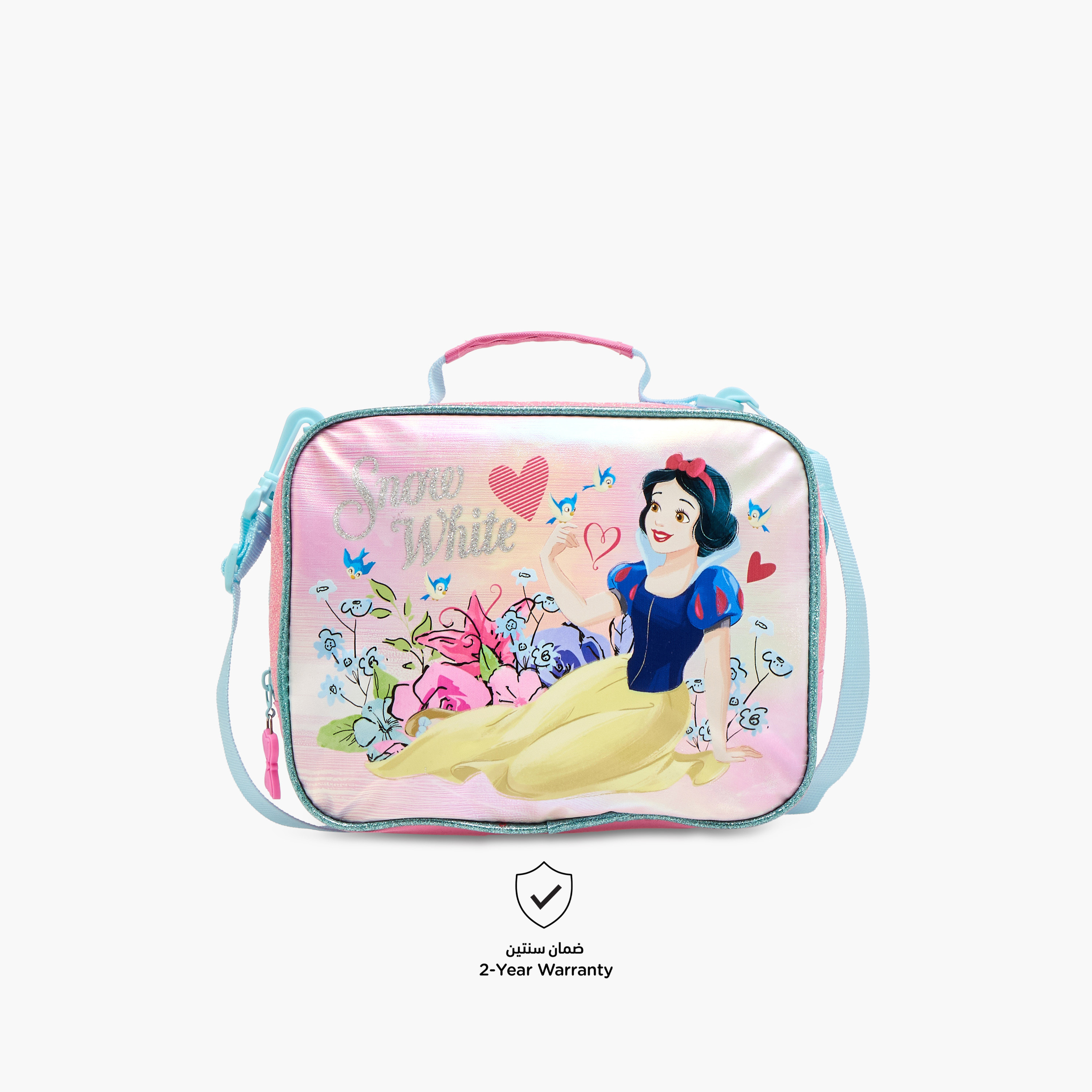 Disney Snow White Insulated Lunch Bag with Zip Closure-school-lunchessentials-lunchbags-image-4