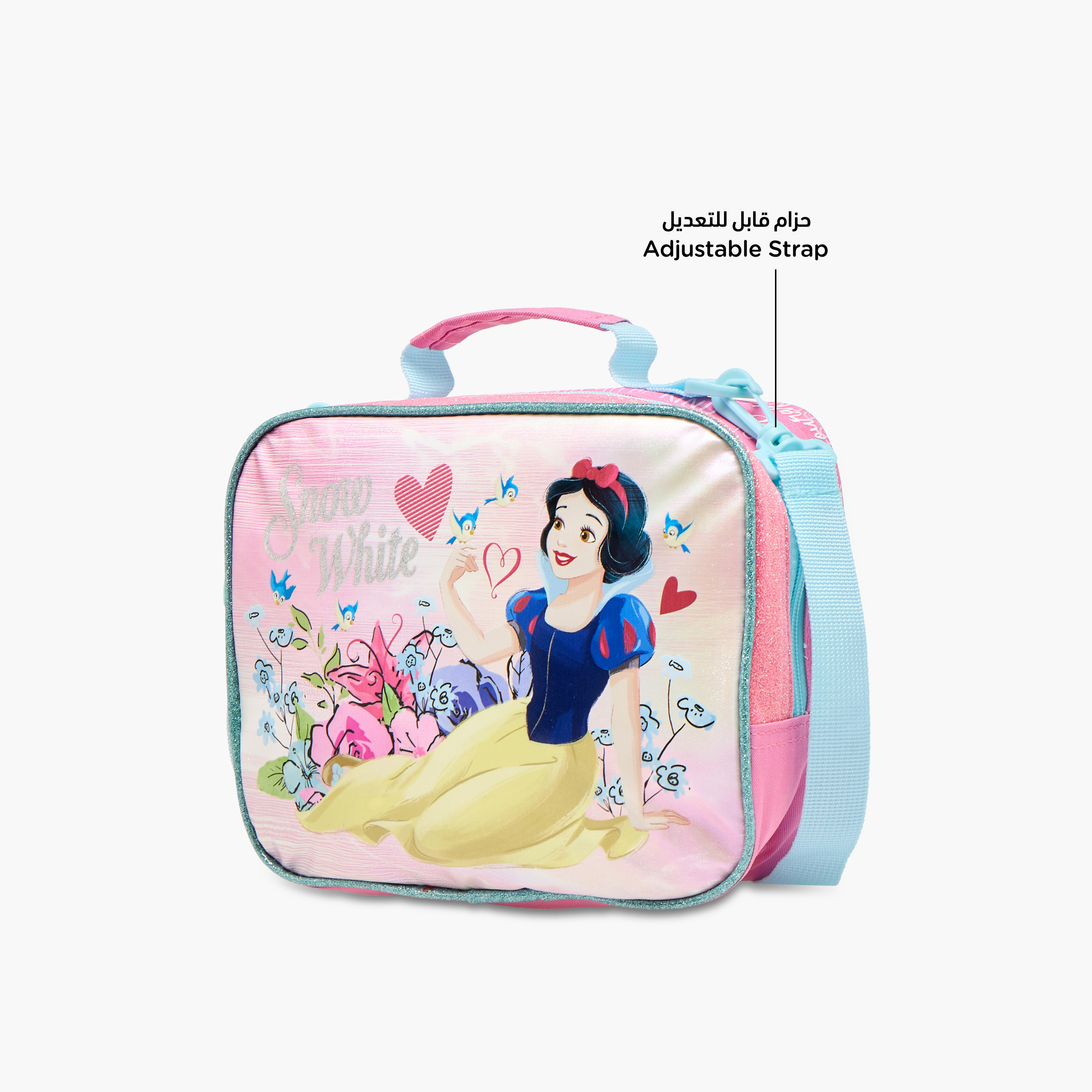 Disney Snow White Insulated Lunch Bag with Zip Closure-school-lunchessentials-lunchbags-image-6