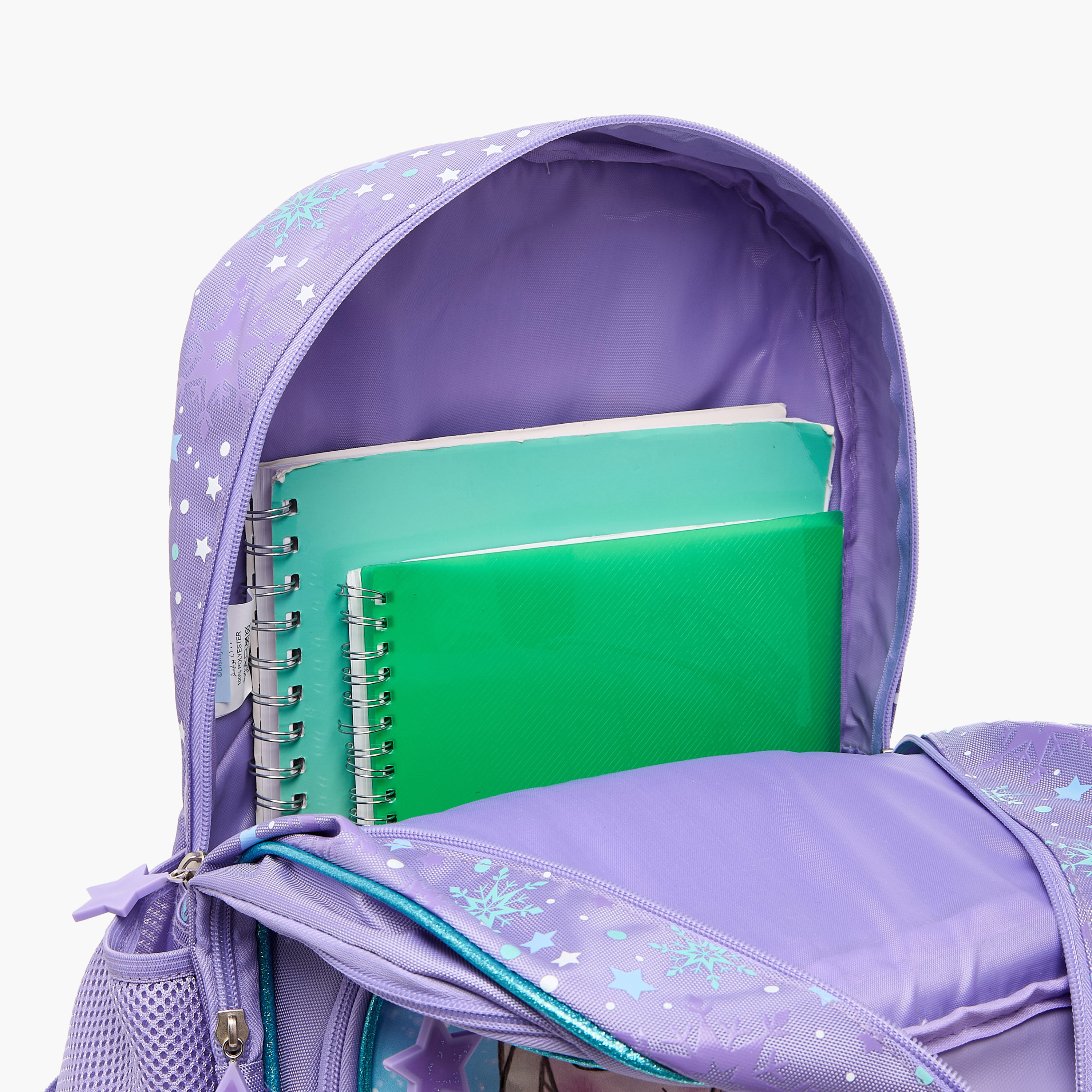 Disney Frozen Print Backpack with Adjustable Straps and Zip Closure - 16 inches-school-bagsandbackpacks-backpacks-image-10