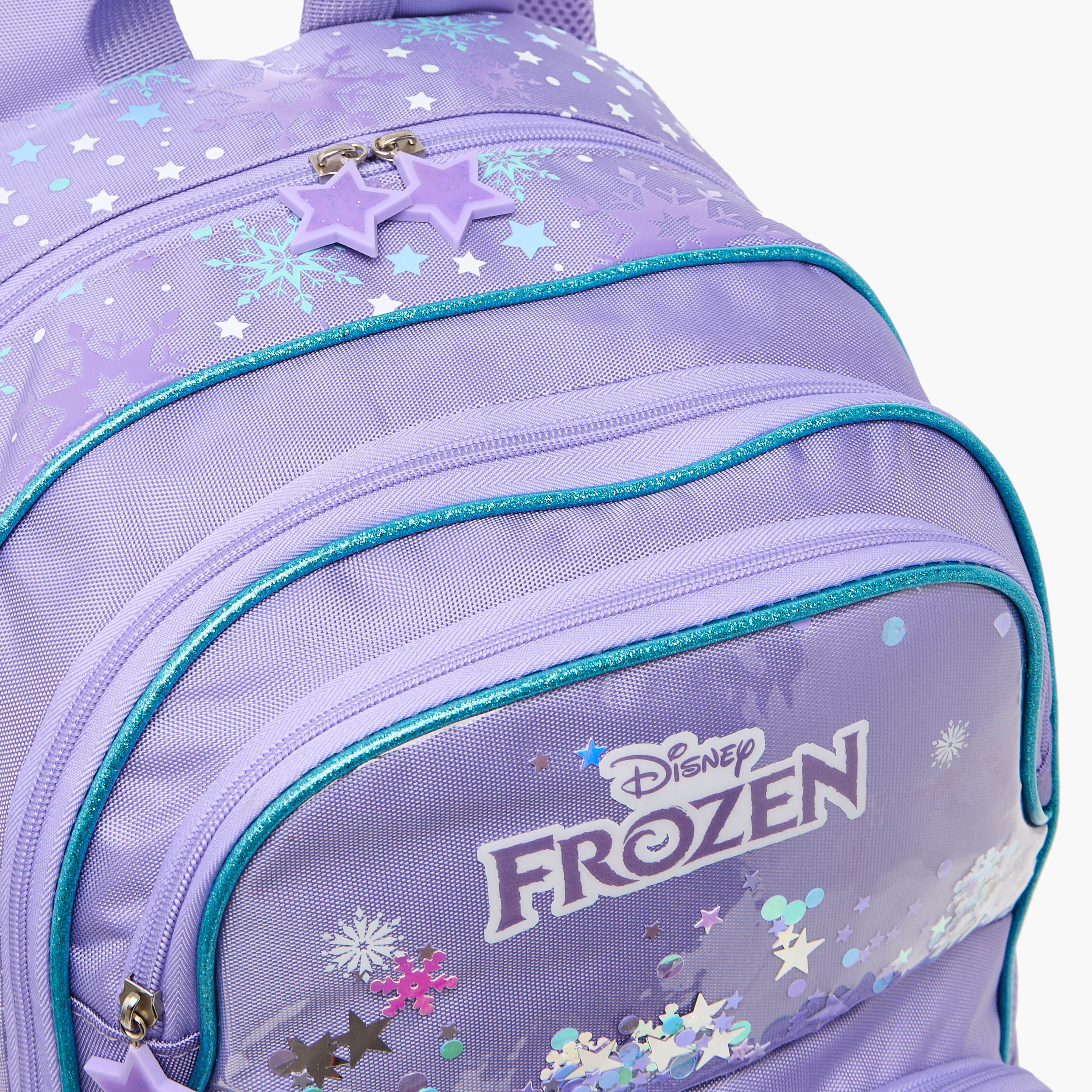 Disney Frozen Print Backpack with Adjustable Straps and Zip Closure - 16 inches-school-bagsandbackpacks-backpacks-image-7