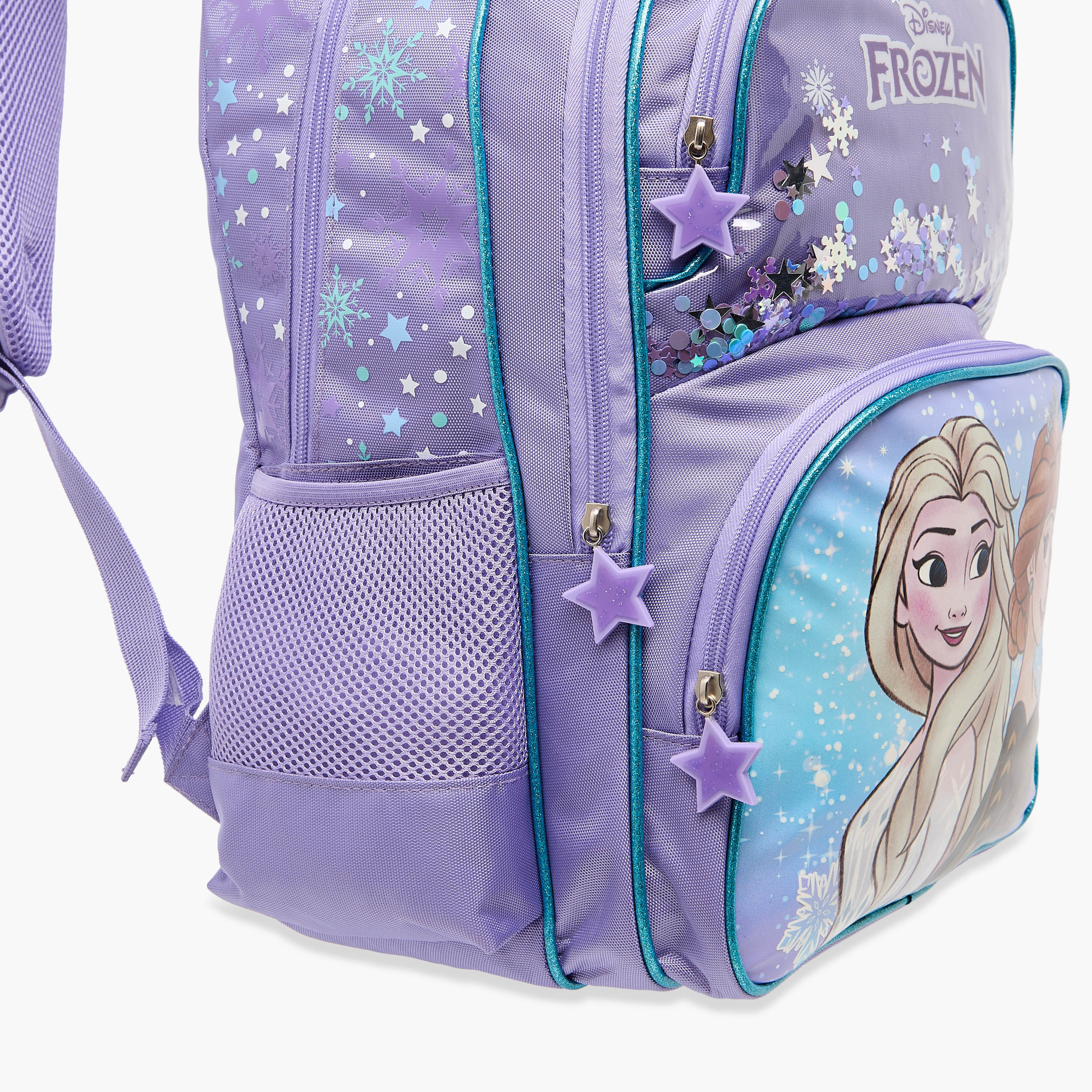 Disney Frozen Print Backpack with Adjustable Straps and Zip Closure - 16 inches-school-bagsandbackpacks-backpacks-image-8