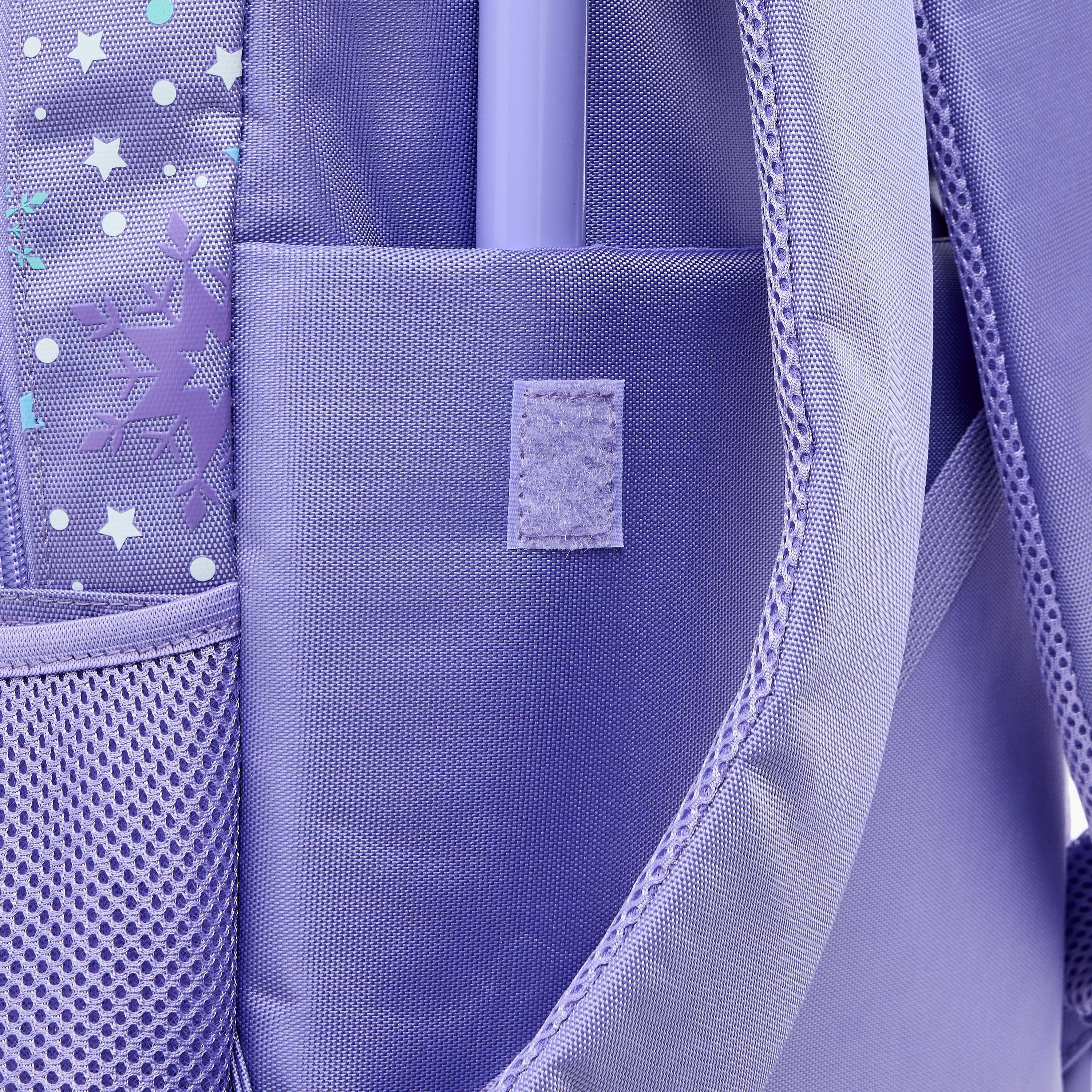 Disney Frozen Print Trolley Backpack with Retractable Handle - 16 inches-school-bagsandbackpacks-trolleybags-image-15