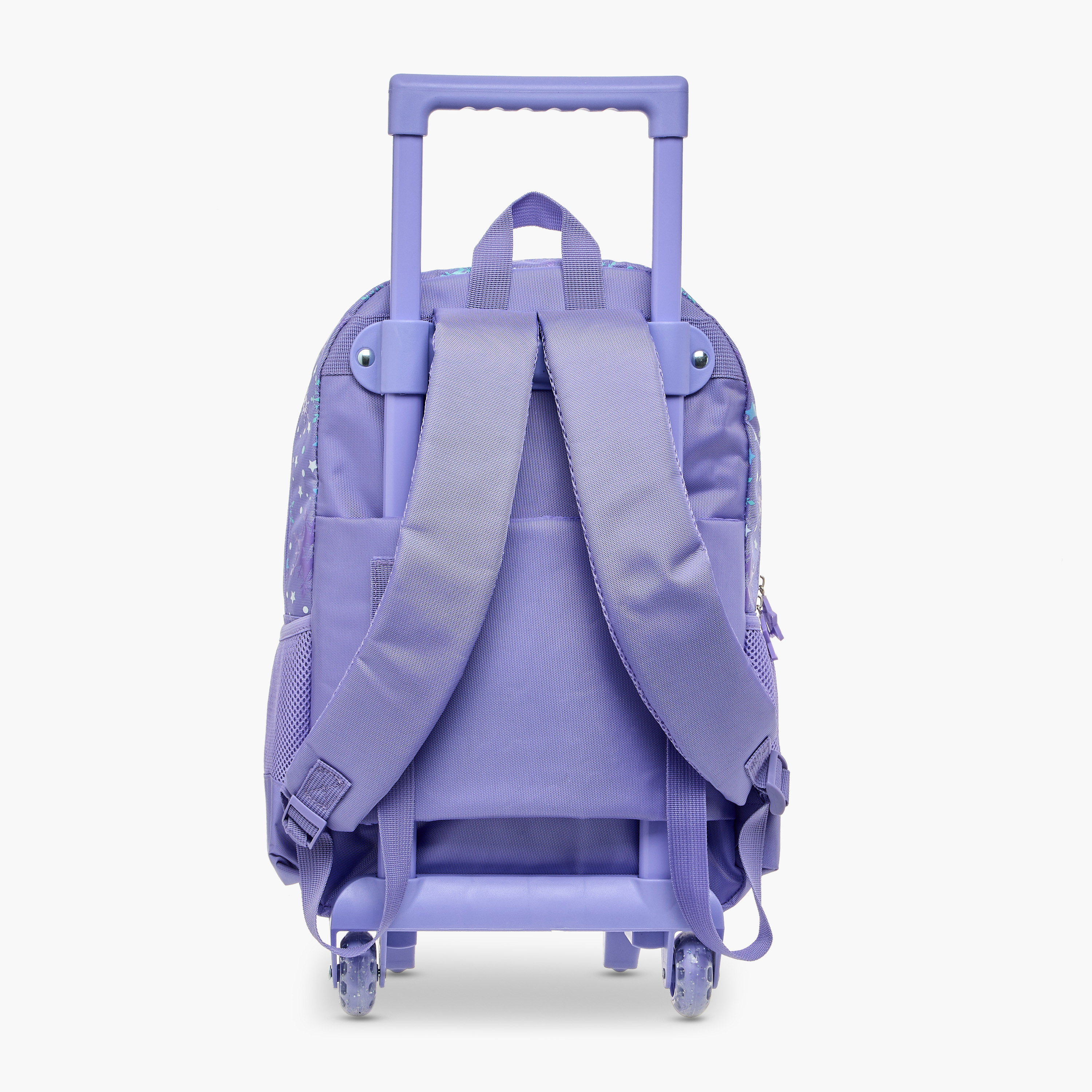 Disney Frozen Print Trolley Backpack with Retractable Handle - 16 inches-school-bagsandbackpacks-trolleybags-image-9