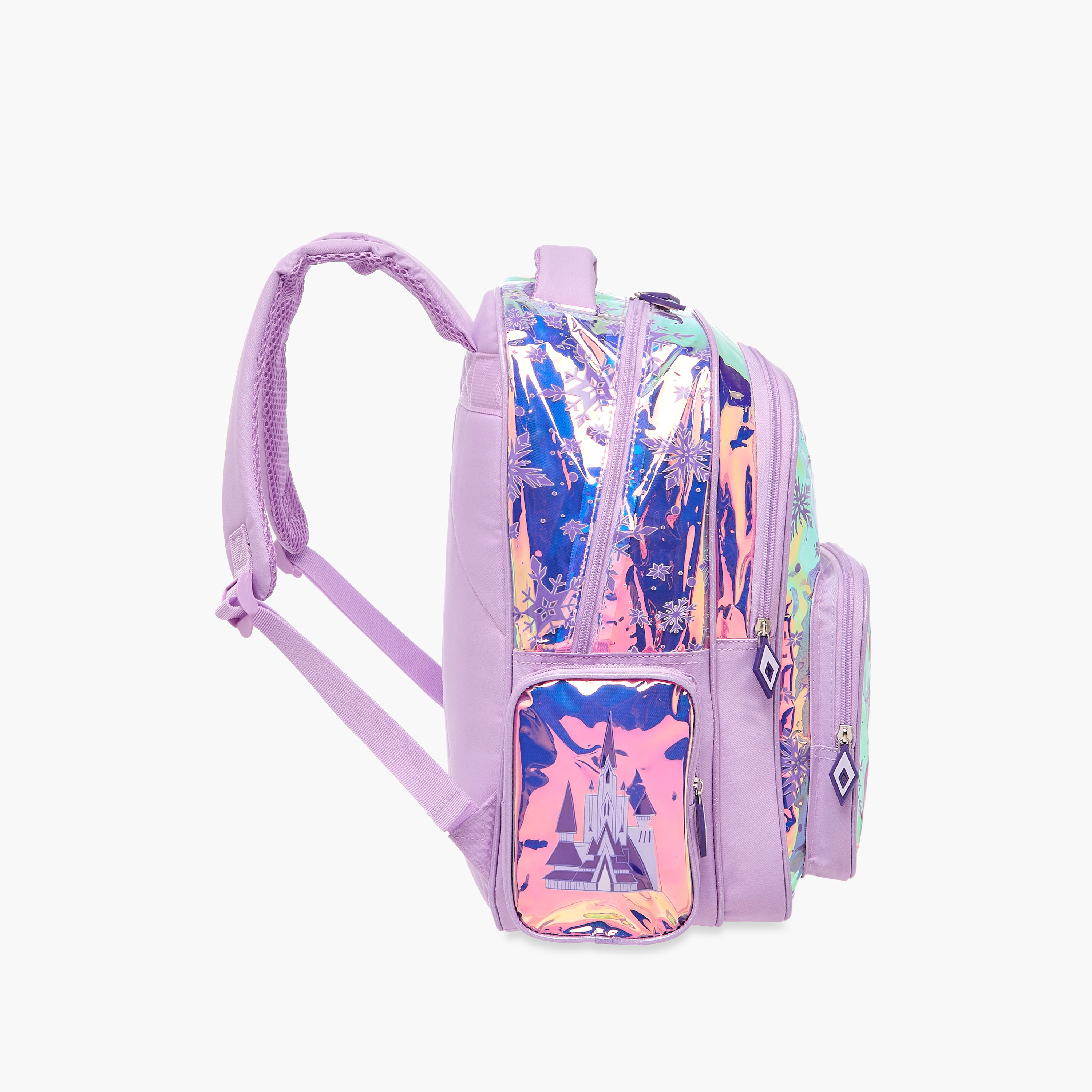 Disney Frozen Print Backpack with Adjustable Straps and Zip Closure - 16 inches-school-bagsandbackpacks-backpacks-image-3