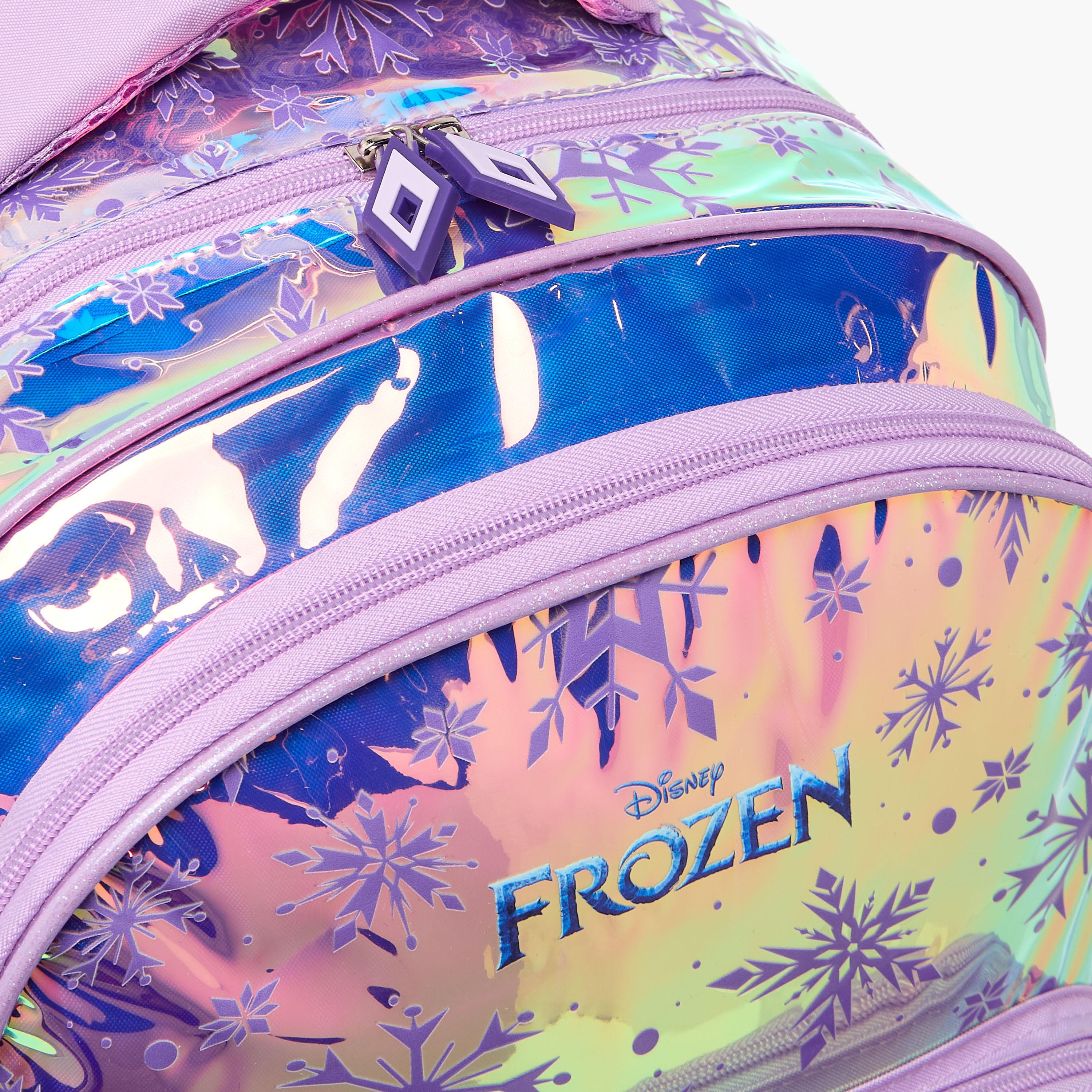Disney Frozen Print Backpack with Adjustable Straps and Zip Closure - 16 inches-school-bagsandbackpacks-backpacks-image-8